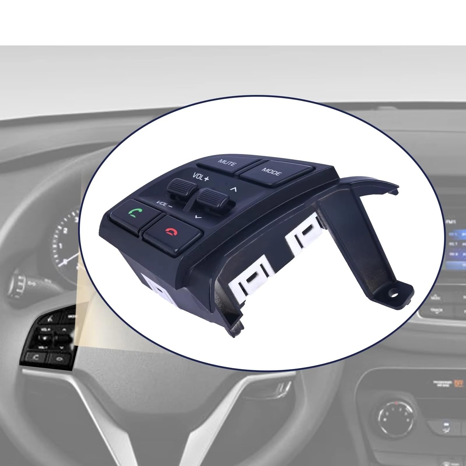Compatible Con Hyundai Para Tucson 2016 2017 2018 Accesorios De Coche Control De Interruptor De Volante Izquierdo Inalámbrico OEM 96710D35004X Auto Botones Volante