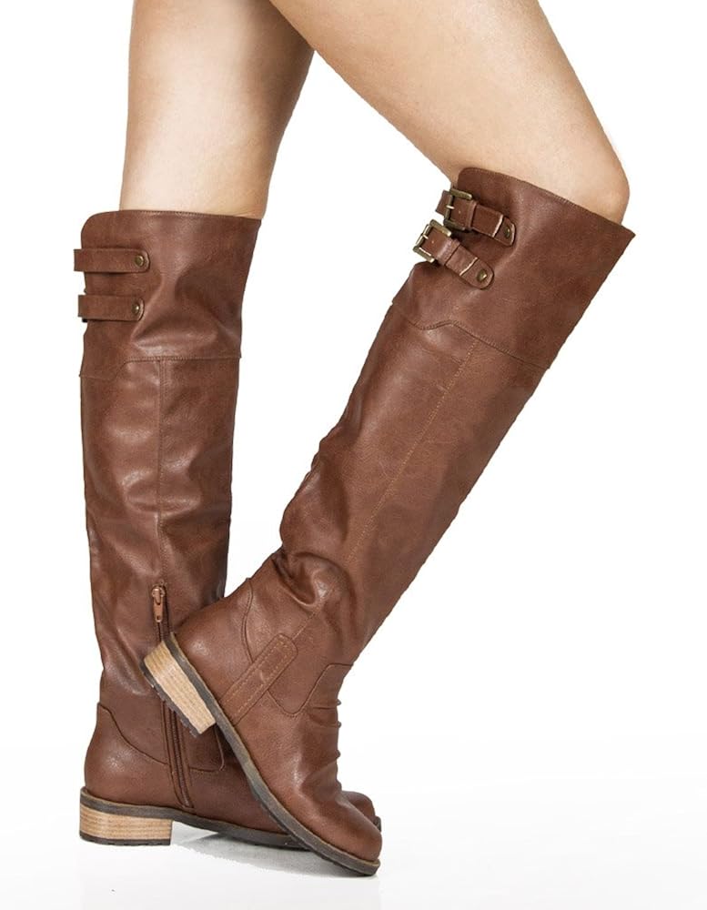 Qupid Women's Relax-01X Riding Boot