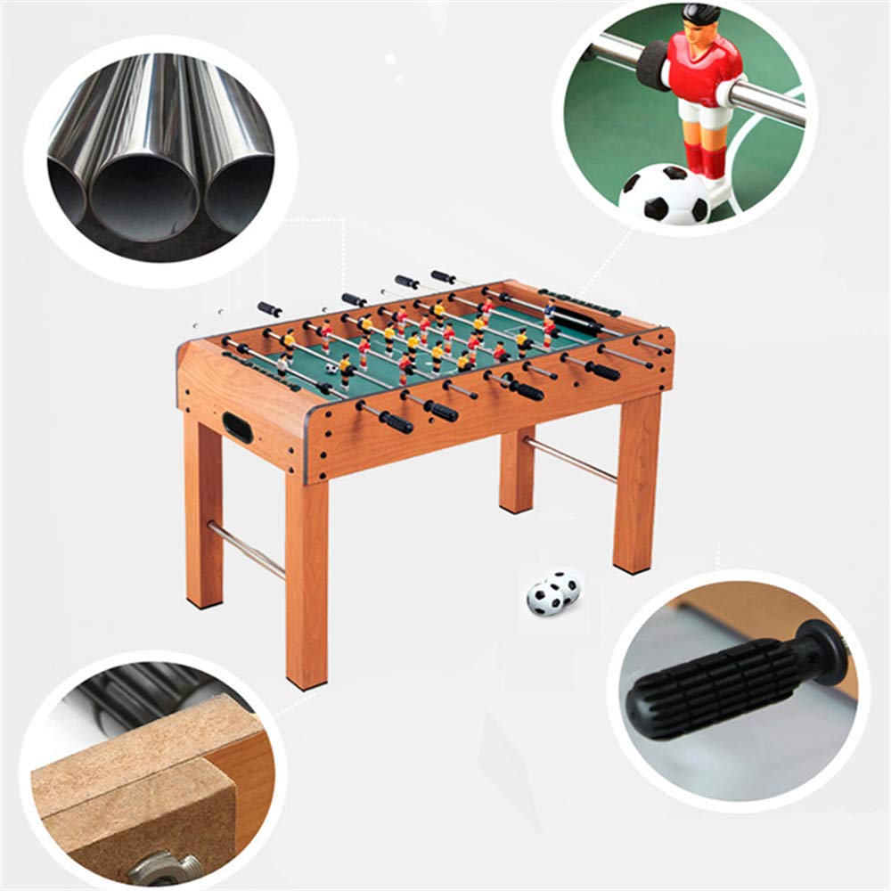 Amazon.co.jp: テーブルサッカーマシン8ロッド、木製サッカー