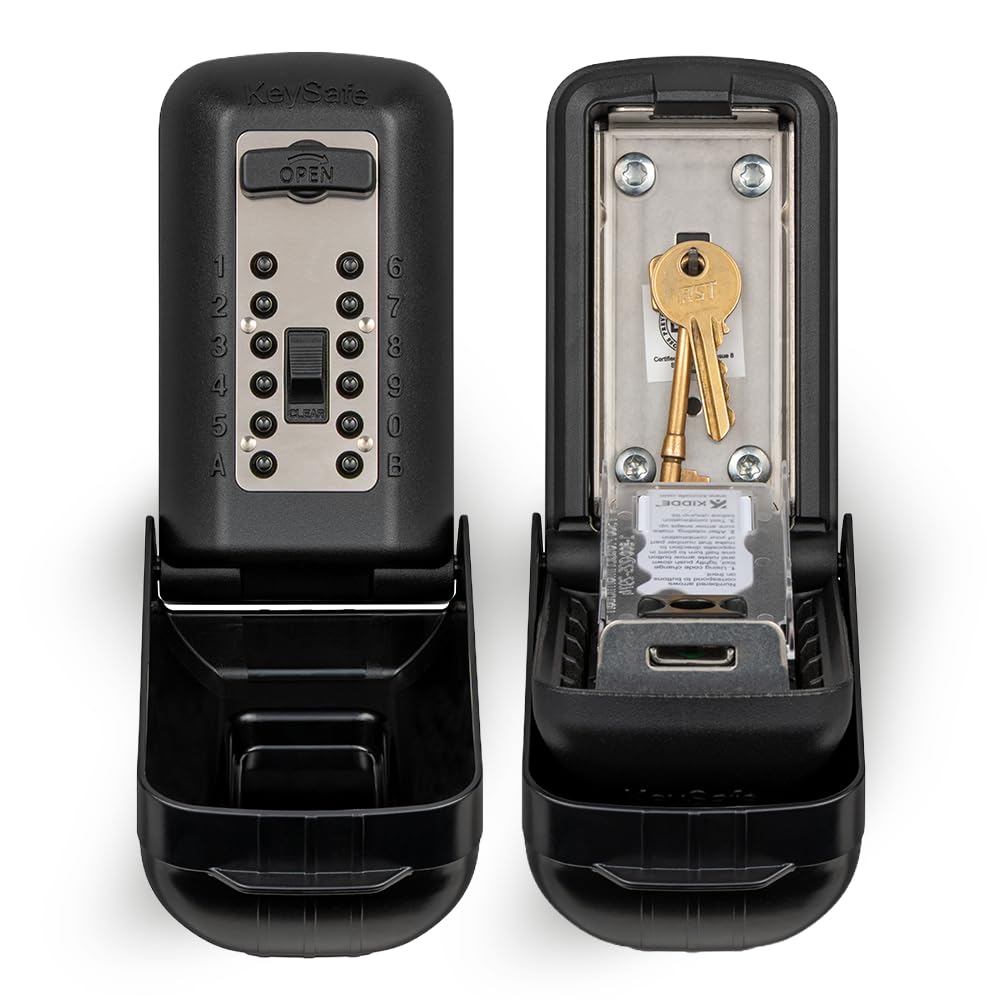 Kidde Supra - Caja guarda llaves de alta seguridad P500 con capacidad para 3/5 llaves