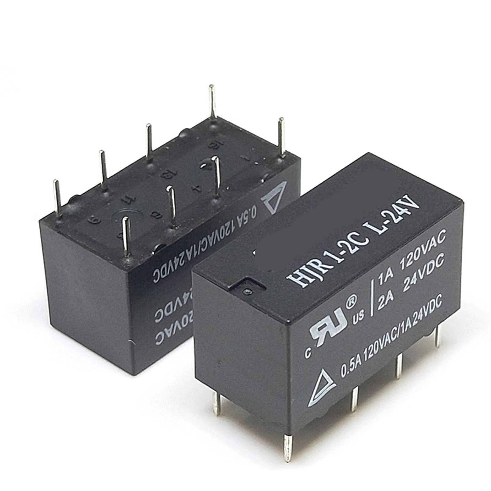 Relais 5VDC 12VDC 24VDC HJR12CL12V composant électronique bipolaire 2A - 2