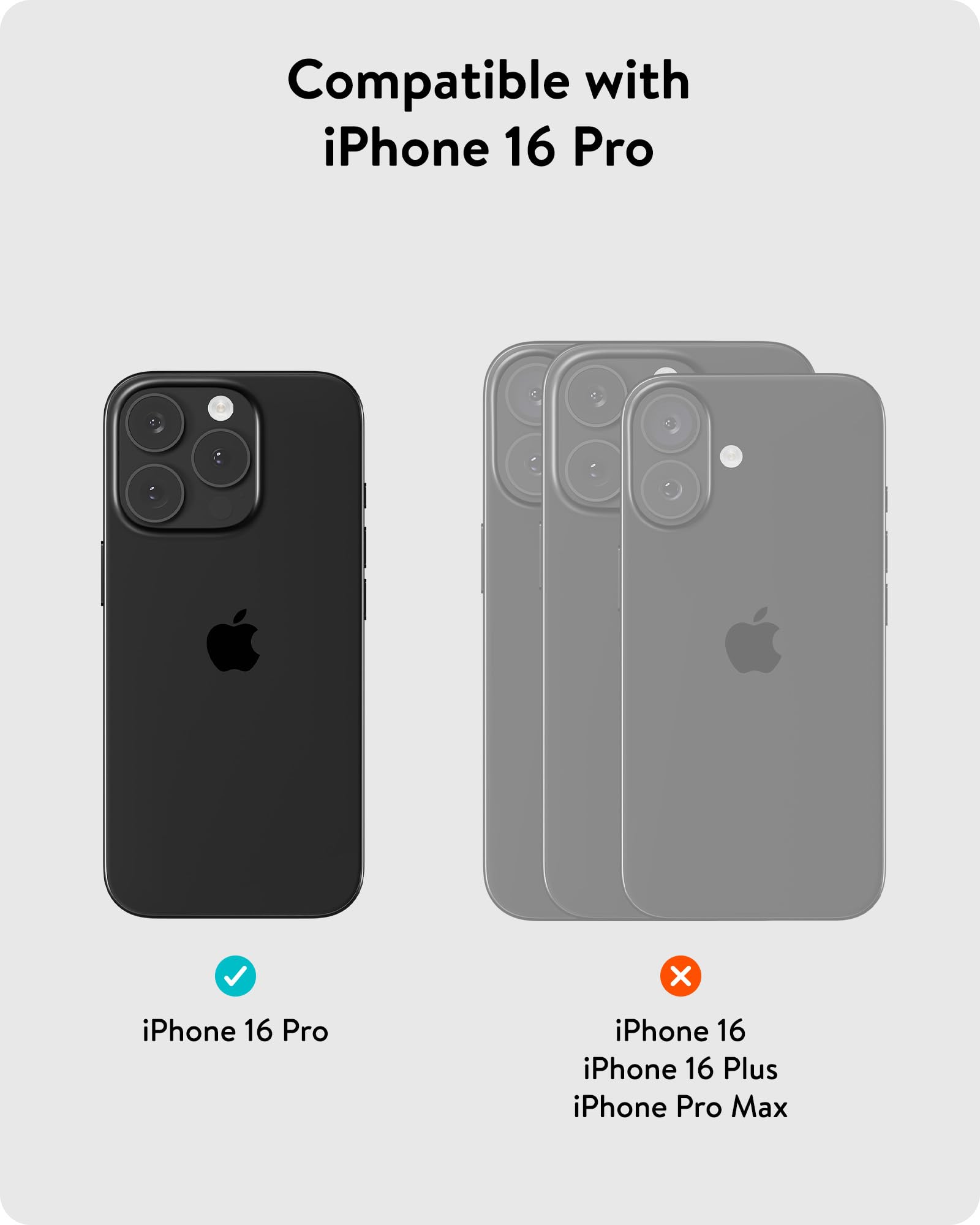 2er Pack Handyhüllen Für IPhone 16 Pro – Transparent & Schwarz-transparent Mit Blattmuster, TPU