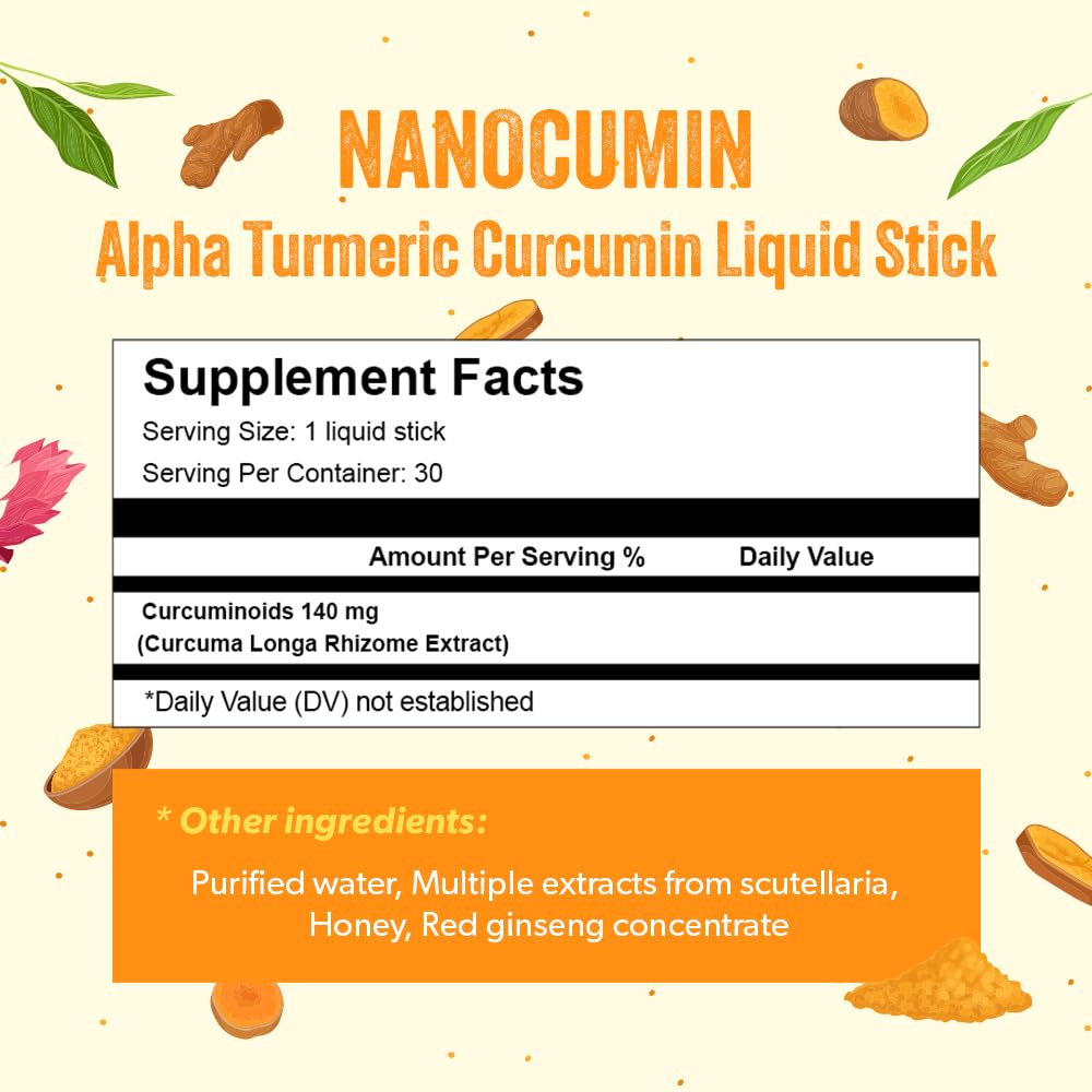 Amazon.com: NANOCUMIN Turmeric Curcumin Red Liquid Supplement