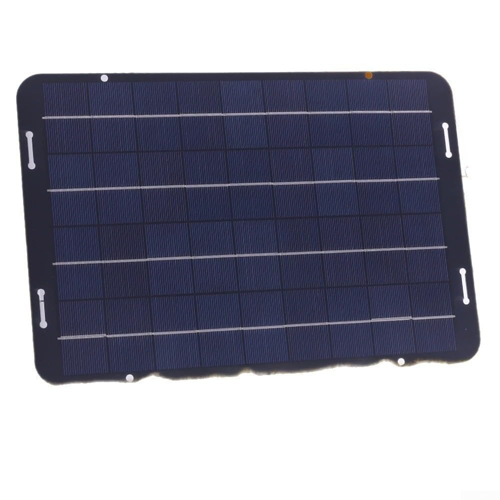 60 W 18 V Solarpanel mit Dual-USB für QC3.0 Schnelllade-Controller und DC5521-Buchsenausgang für Fahrzeuge (A)