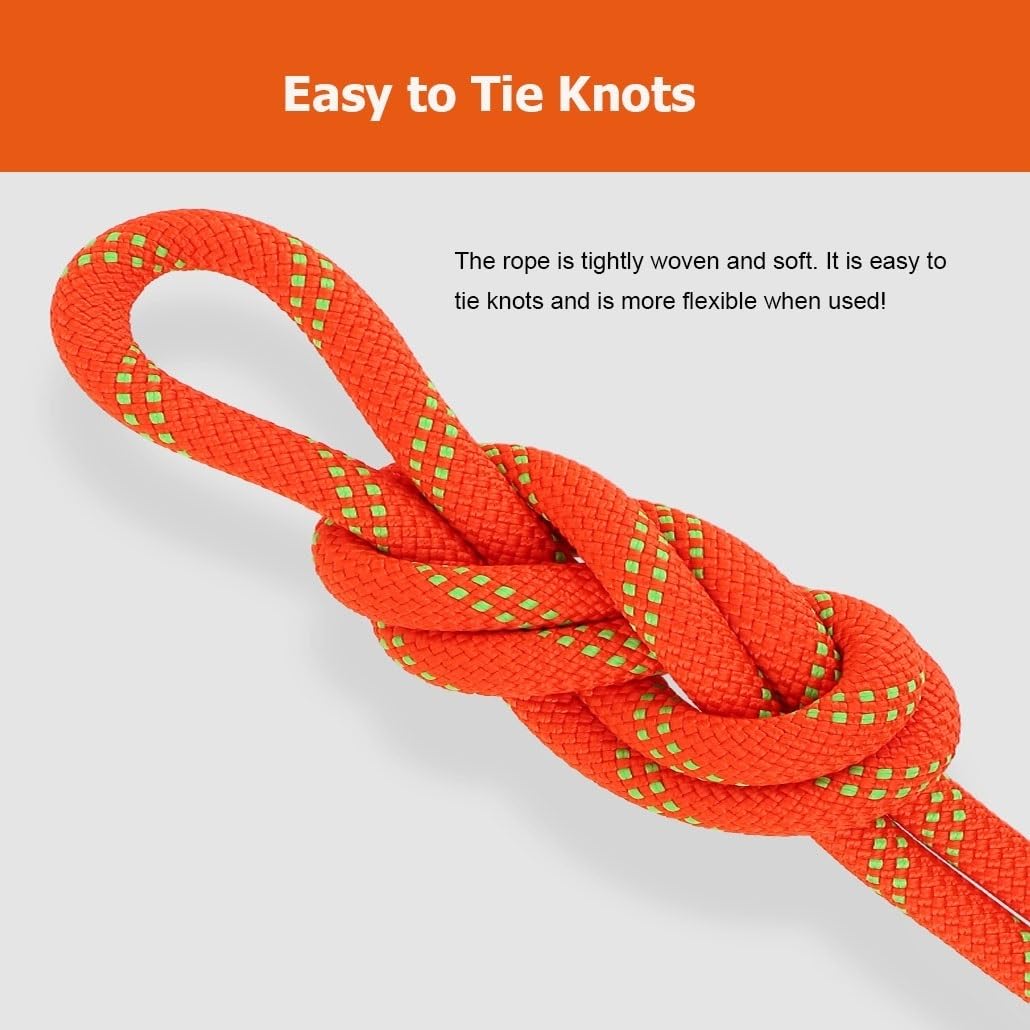 Corde de gréement Arbt Robuste de 12 mm - Corde de lit en Polyester résistant aux intempéries à 48 brins, adaptée aux travaux d'arbres, à la Navigation de Plaisance, au Camping et à la Balan