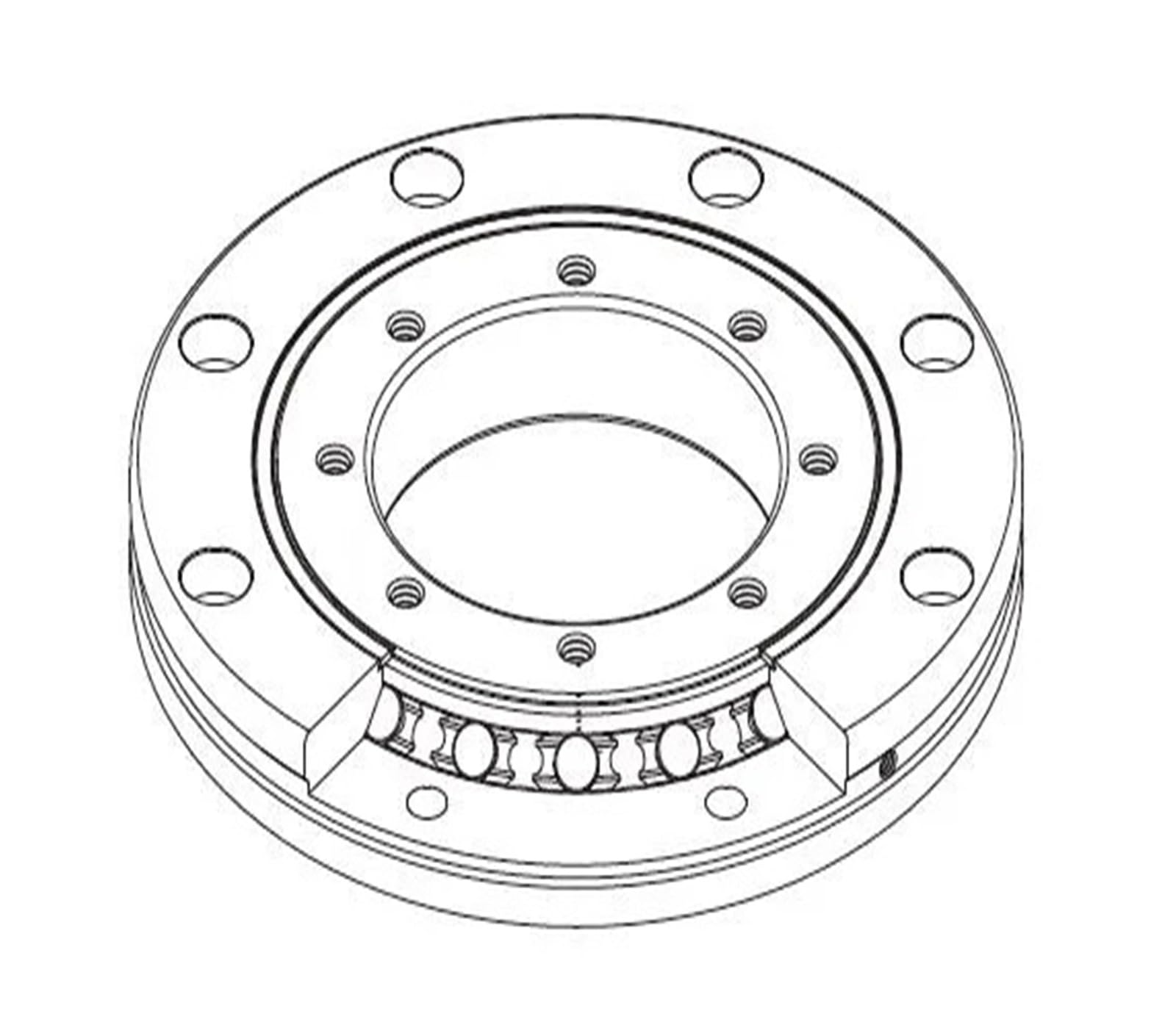 Cuscinetto a rulli Incrociati CRBH258AUU