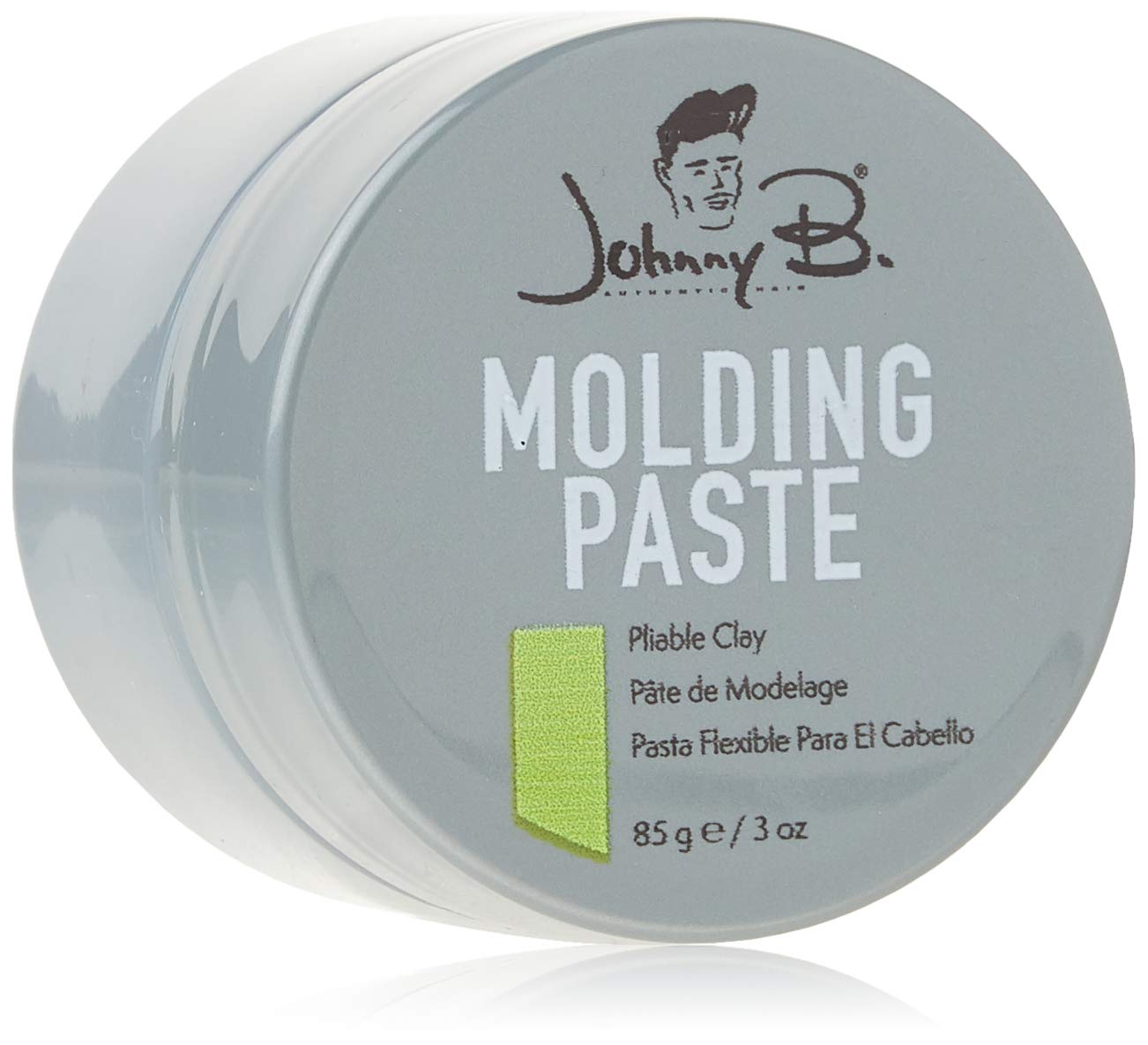 Johnny B Pliable Clay Molding Paste For Men 3 Oz Paste