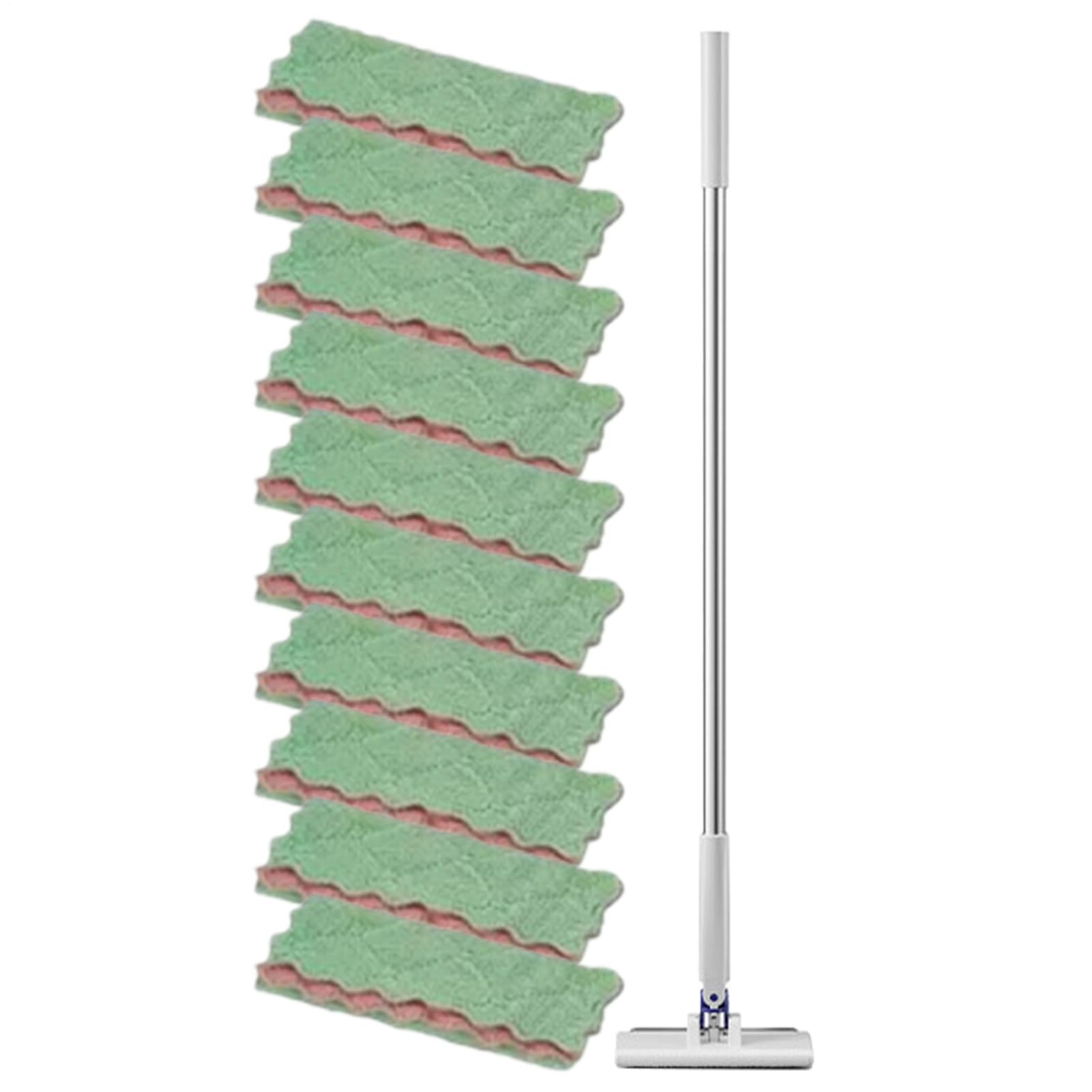 Petit balai à franges avec manche long pour nettoyer les espaces étroits sans se baisser