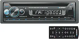 BLAUPUNKT Beverly Hills Estéreo multimídia para carro 150 – potência máxima de 120 W, conectividade Bluetooth, chamadas mãos-livres, placa frontal destacável, receptor de DVD e CD, USB/SD, AM/FM,