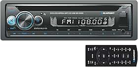BLAUPUNKT Beverly Hills Estéreo multimídia para carro 150 – potência máxima de 120 W, conectividade Bluetooth, chamadas mãos-livres, placa frontal destacável, receptor de DVD e CD, USB/SD, AM/FM,