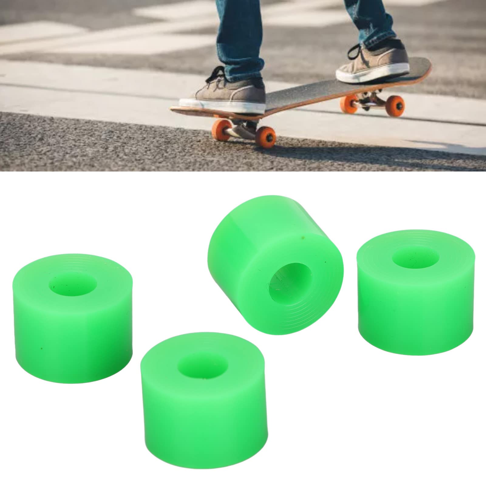 Bushings Pour Trucks De Skateboard - Diamètre 16mm - Kit Complet Avec Rondelles Et Cup Pivot - 12