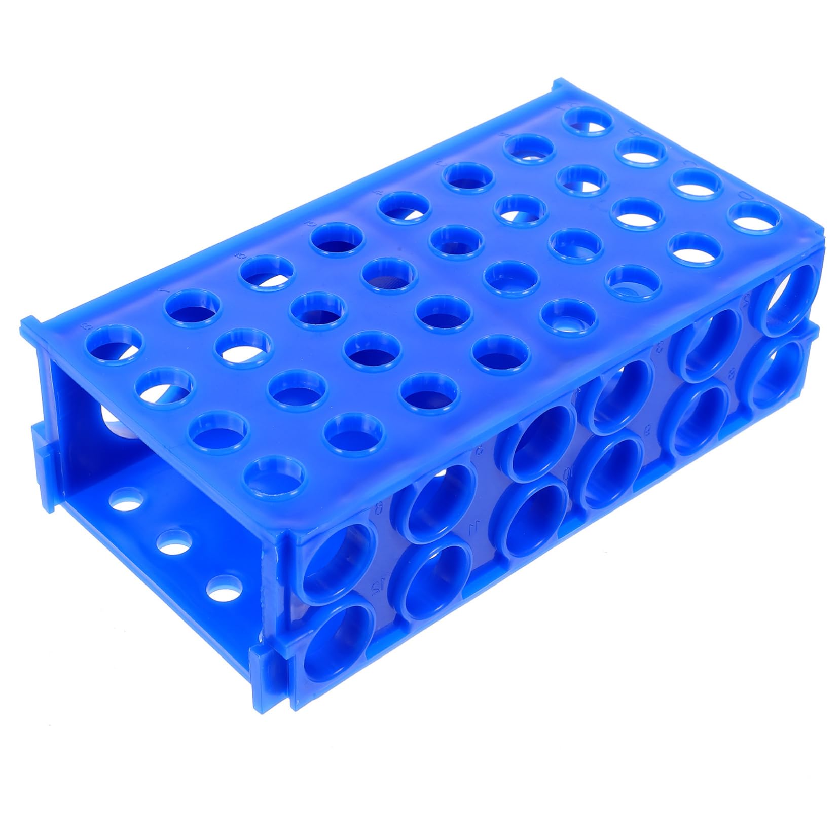 5stücke Test Tube Rack Mehrseitiger Reagenzglas Organizer Für Labor Stabiler Für Chemie Vielseitig Einsetzbar Platzsparend Einfach Zu Handhaben Für Und Chemie