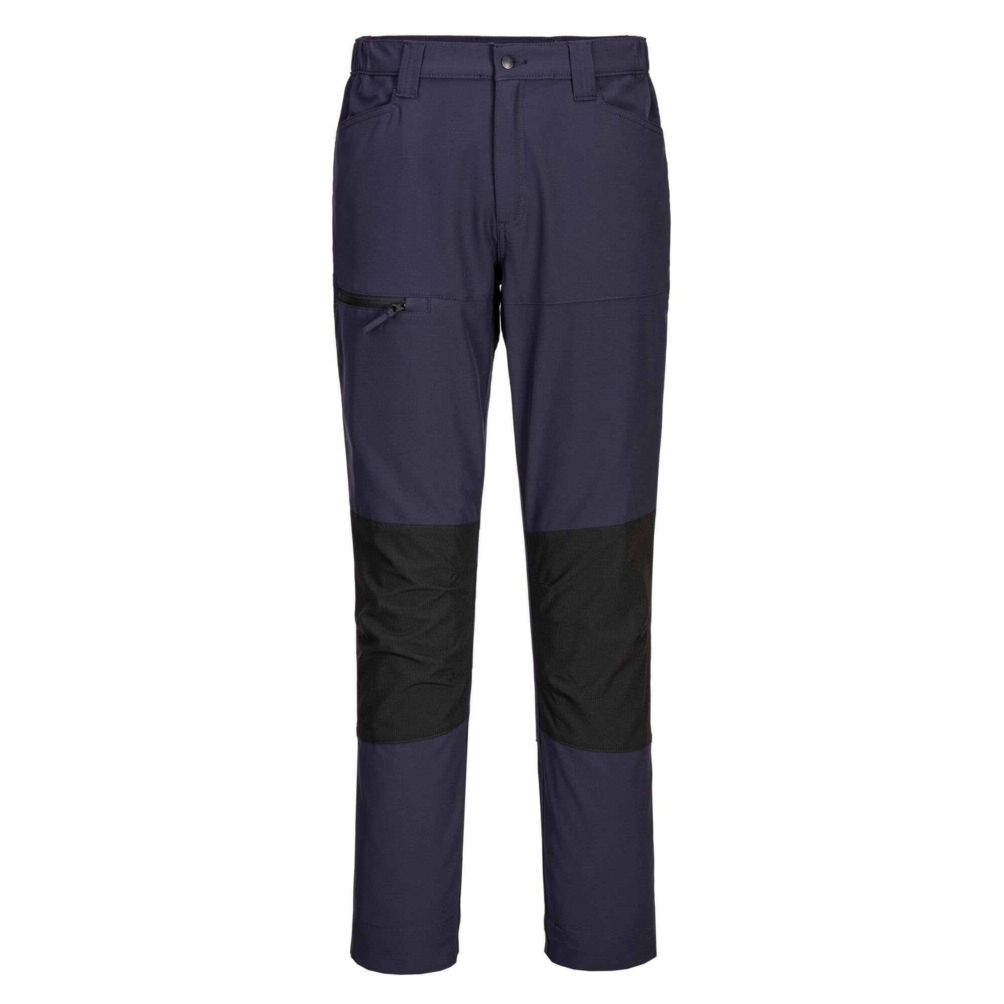 Portwest Pantalón elástico de Trabajo WX2 Stretch para Industrias Rodillas pre-curvadasque Nuevo Modelo CD886