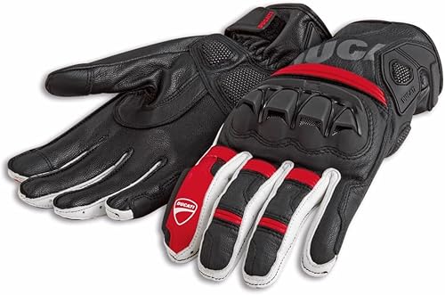 Ducati Sport C4 Guantes de Tela-Cuero 98107719 (XX-Large)