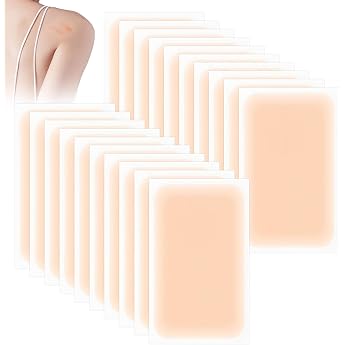 Pack of 20 Tattoo Covers Waterproof Tattoo Cover Up Plasters Waterproof Tattoos & Scars Invisible Breathable and Skin-Friendly