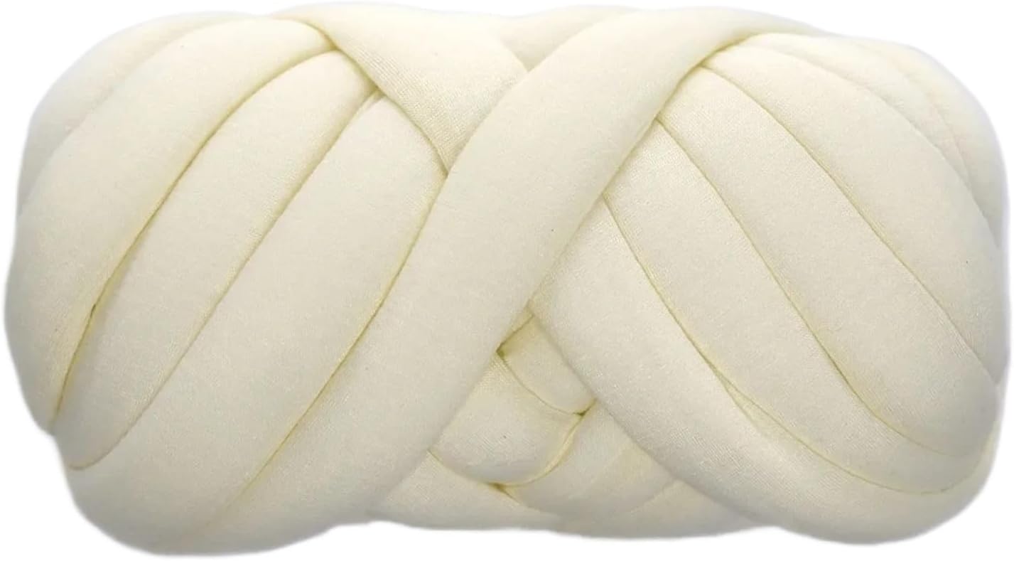 8.82oz Thick Super Bulky Chunky Yarn for Hand Knitting Crochet Big Cotton DIY Roving Spinning for Blanket(1pc- 01)