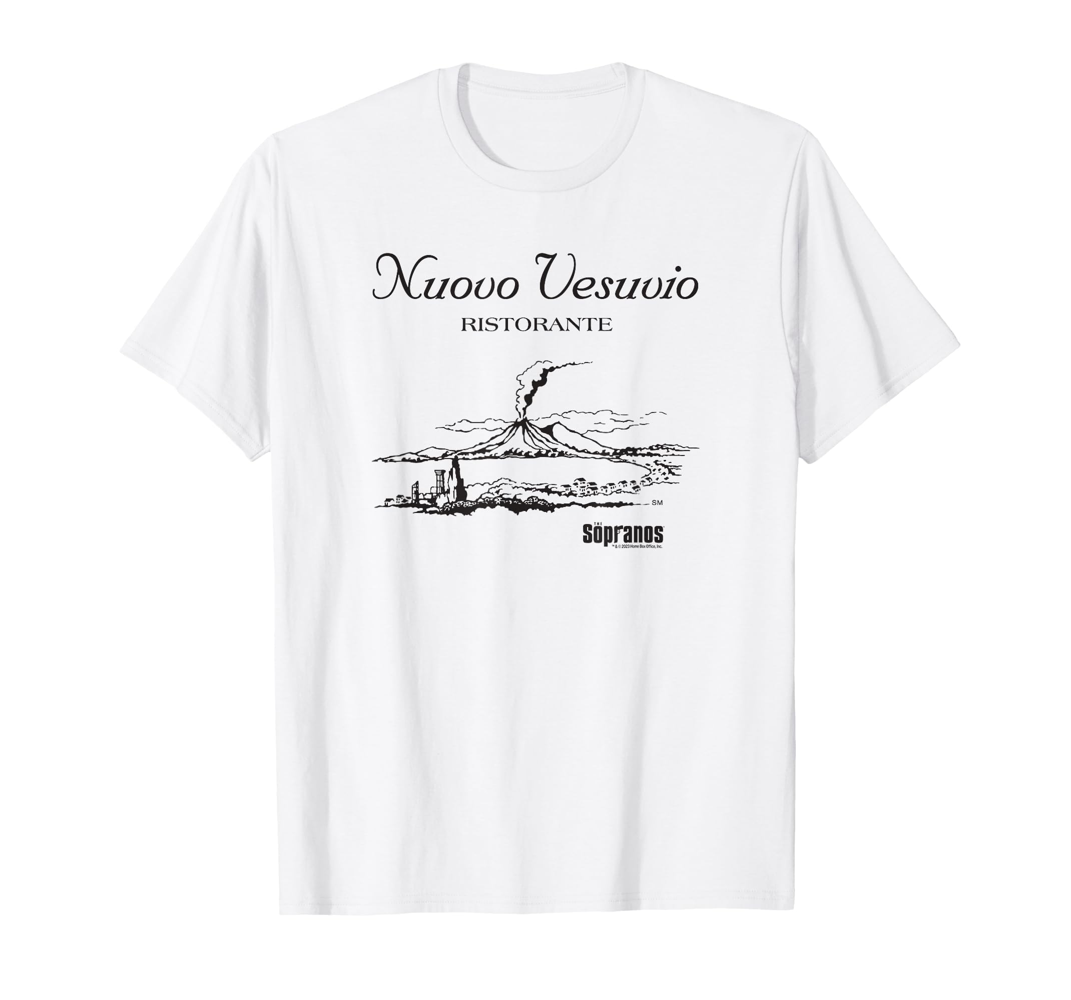 The Sopranos Nuovo Vesuvio Adult T-Shirt