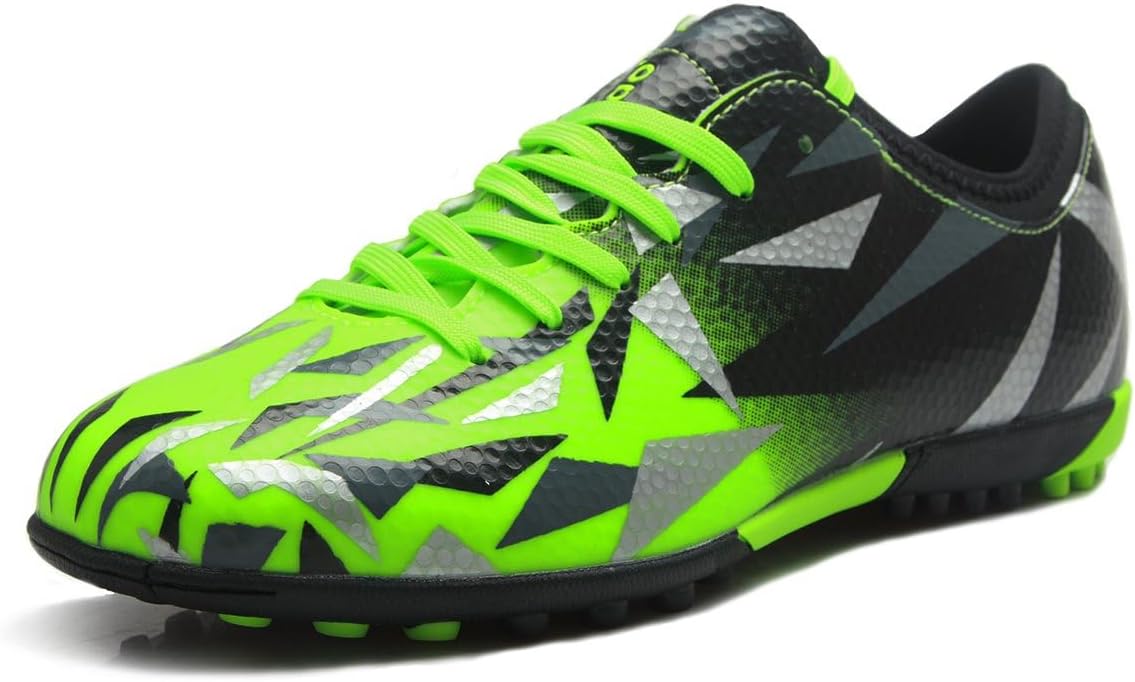 Youth Soccer Shoes - Indoor Turf Cleats with Comfort