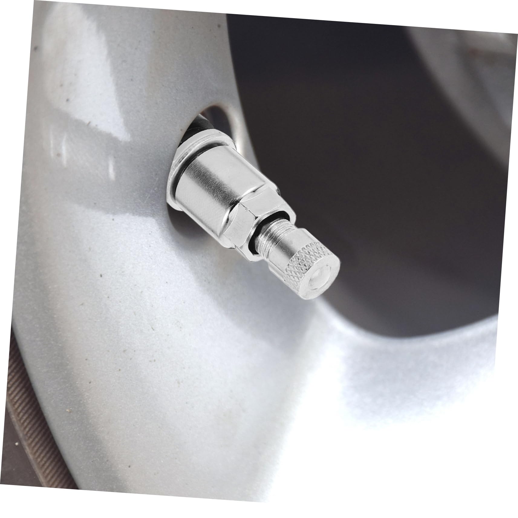 Didiseaon Steli Valvole Pneumatici in Metallo Avvitabili Set da 10 Pezzi per Auto e Camion, Resistente all’Usura per Uso Prolungato e Viaggi Sicuri