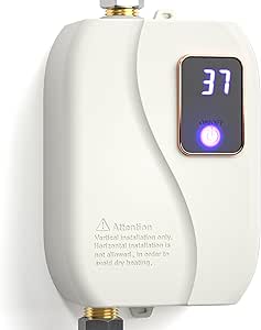 Tankless Water Heater Electric, 3000W 110V Under Sink Instant Hot Water ...