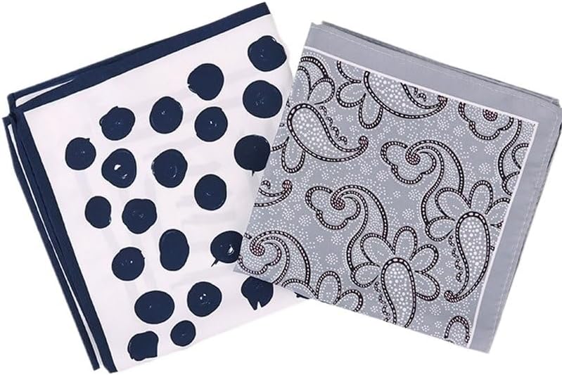 Graffiti Print Men's Suit Pocket Square Polyester Silk Women's Silk Scarf Handkerchief