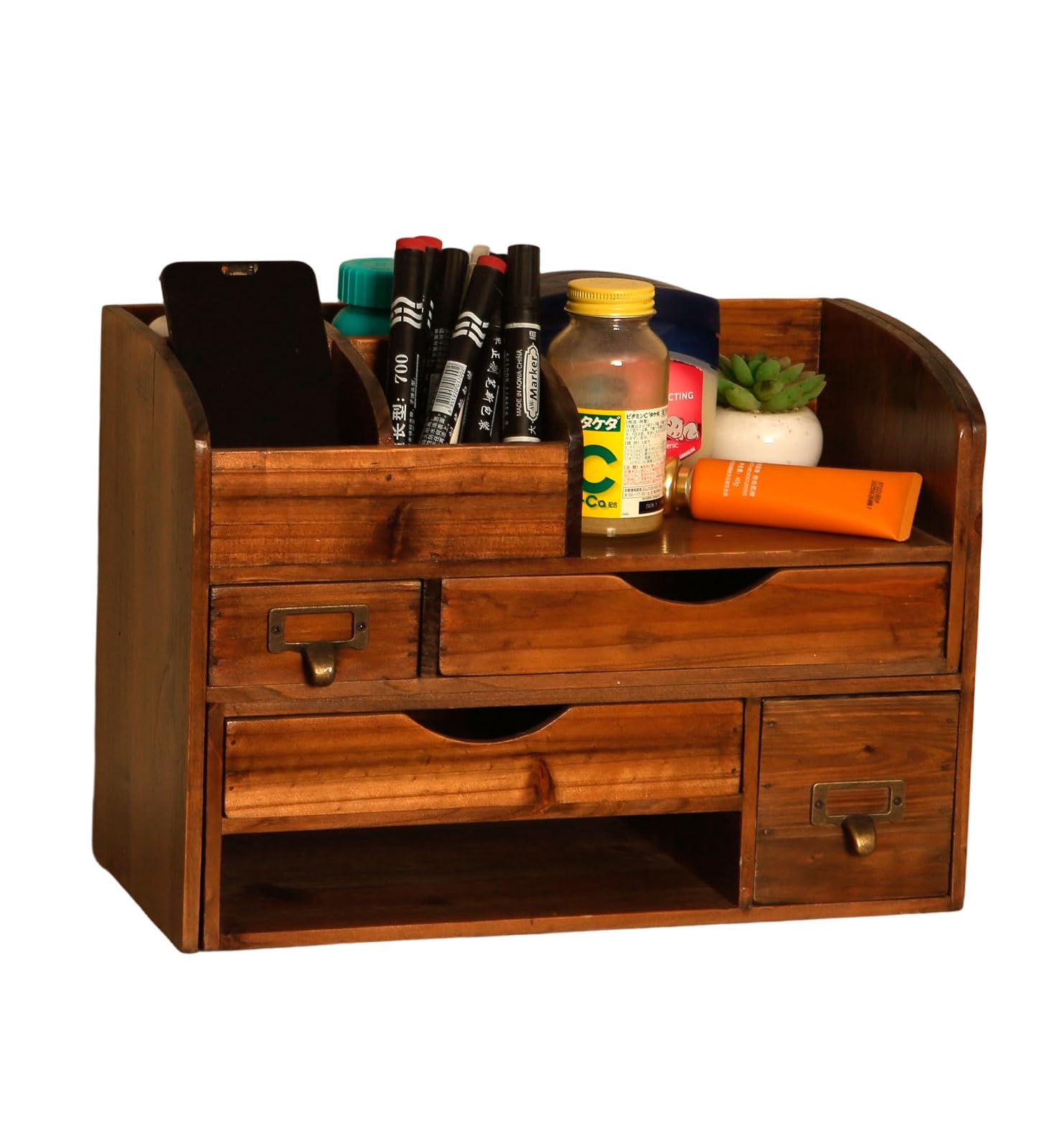 小物入れ 伸縮 自由自在 木製デスクオーガナイザー 卓上 小物入れ 卓上 自由自在 木製デスクオーガナイザー 伸縮