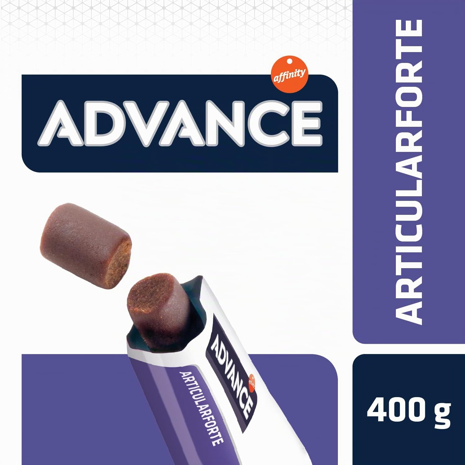 ADVANCE Suplemento Nutricional para Perros Articularforte, Caja de 80 Partículas de 5 gr