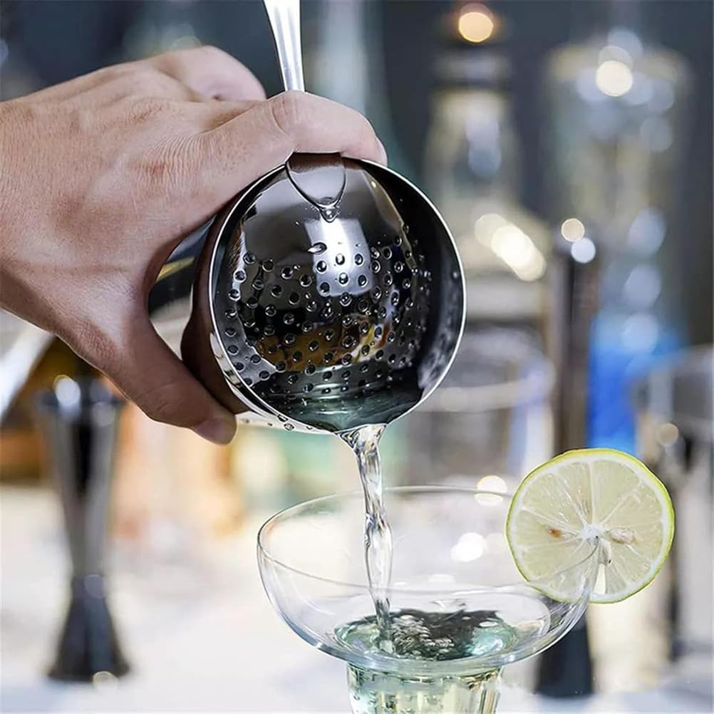 Shaker à Cocktails en Acier Inoxydable 1,8 L, Shaker Grande capacité, Shaker à Cocktails, pour Barman, Cadeau pour Homme, Argent