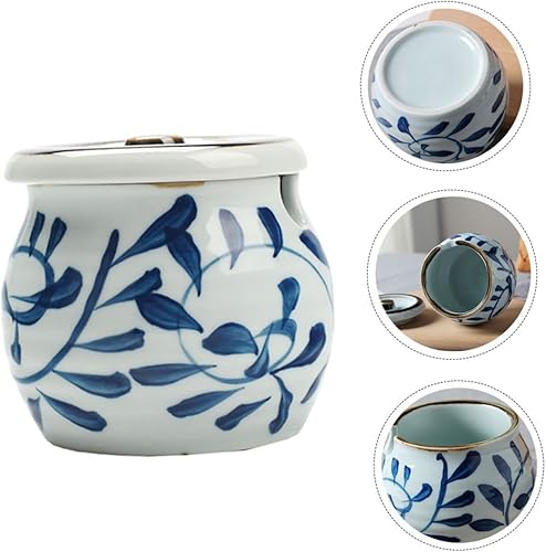 Miniatura 9 de Salero de cerámica, recipiente de vinagre de cerámica, recipientes de almacenamiento de cerámica, recipientes de azúcar, recipiente de café,
