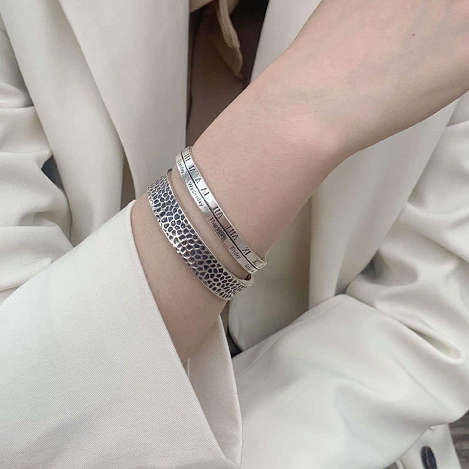 Vintage England silver bracelet エロイーズ｜メンズ
