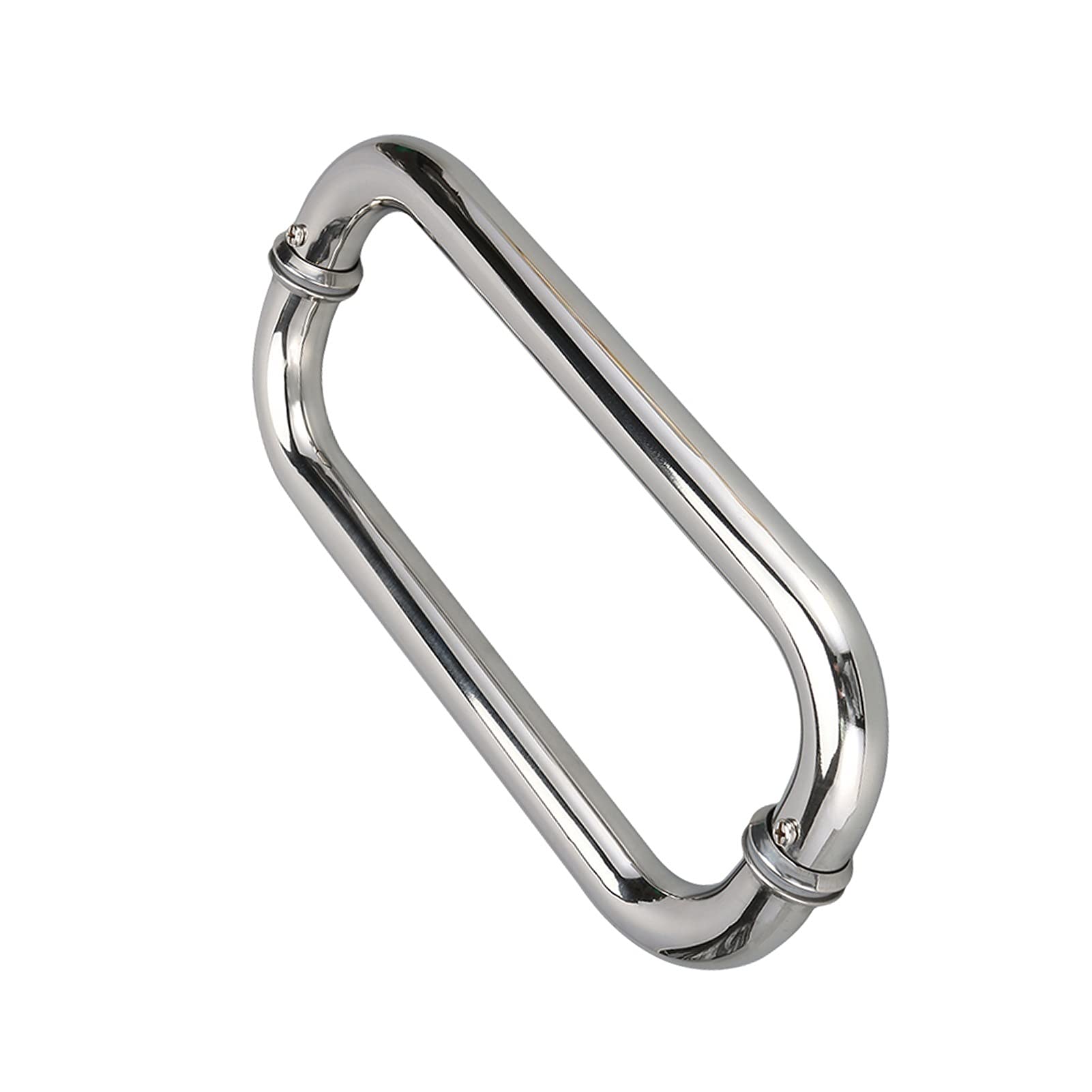 Push & Pull Glass Door Handle, Heavy Duty Stainless Steel Bathroom Shower Door Handles For Replace Old or damaged door handles (475