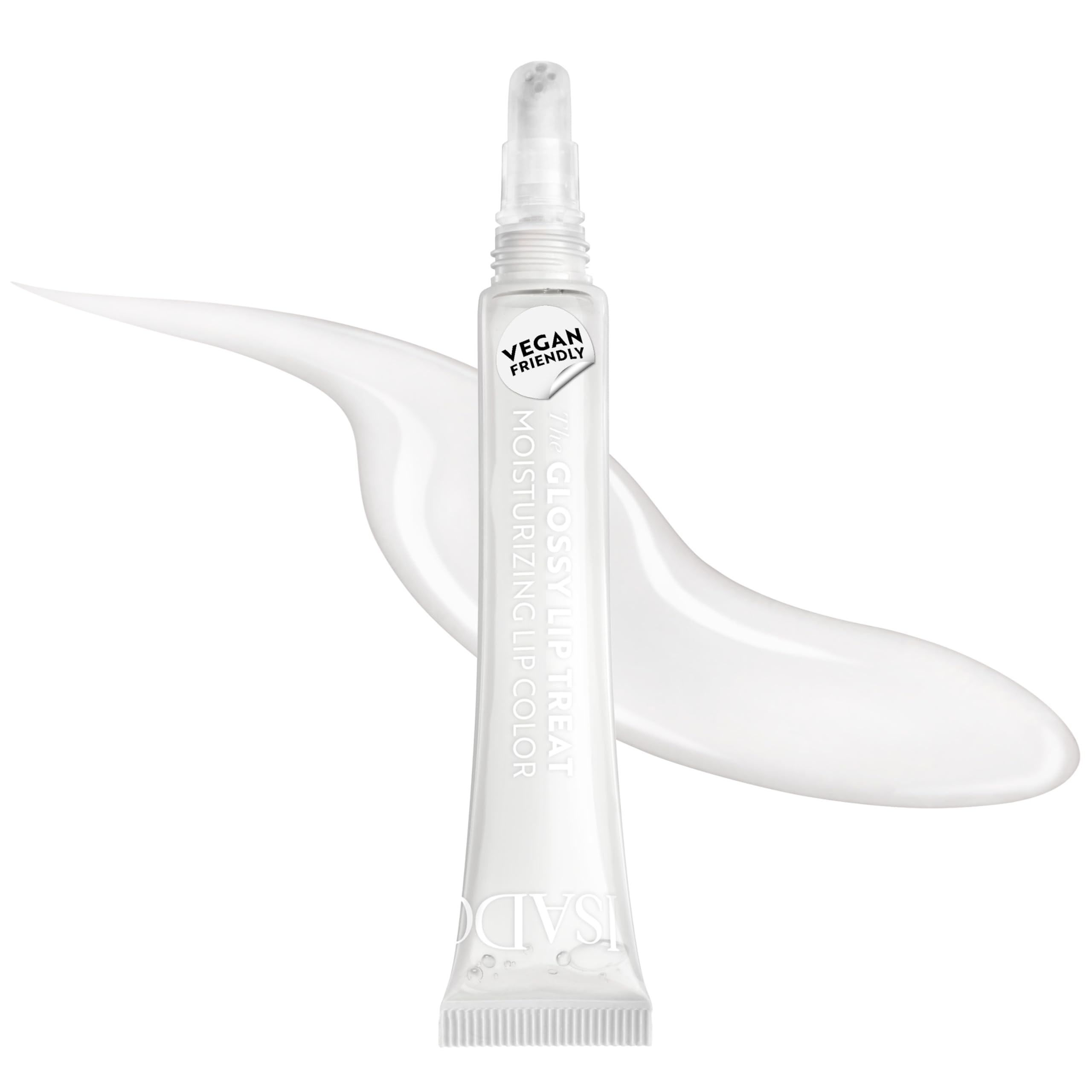 IsaDora Glossy Lip Treat Lipgloss – Pflegender Lip Gloss für volle Lippen – Clear
