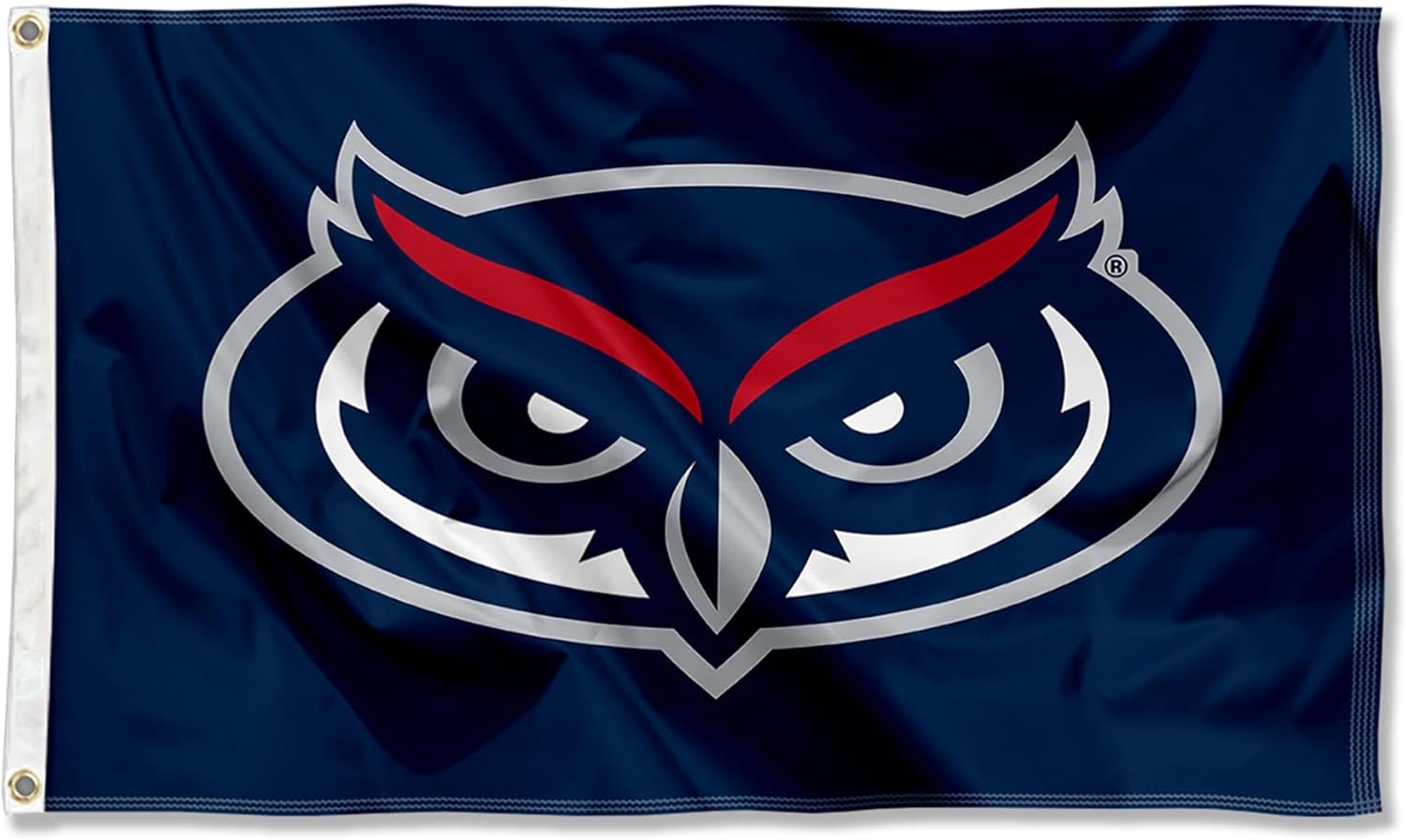 Florida Atlantic Owls Logo 3x5 Grommet Flag
