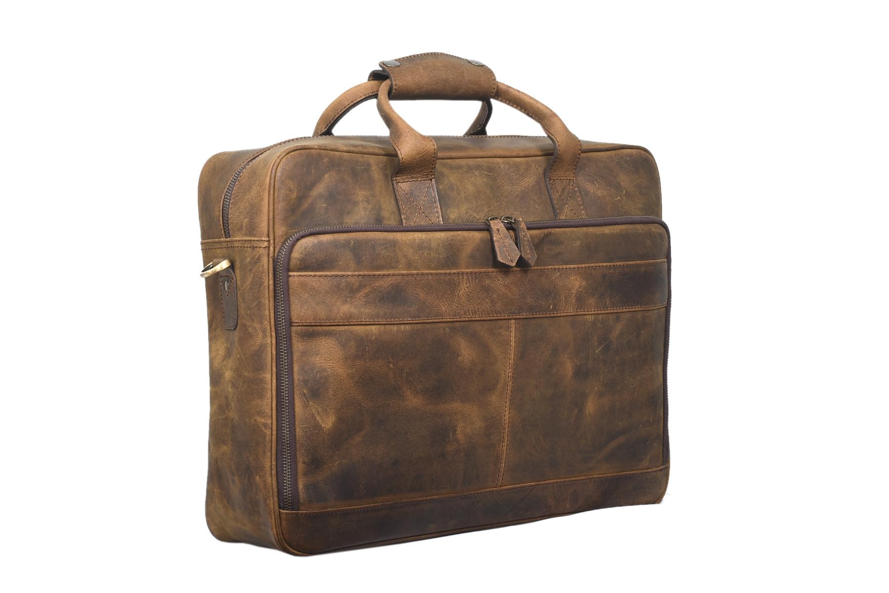 Crested Hawk Executive Briefcase Laptop Bag/Office Bag | for Travel | Brown Color (B0D1XL2RSM) Amazon Price History, Amazon Price Tracker