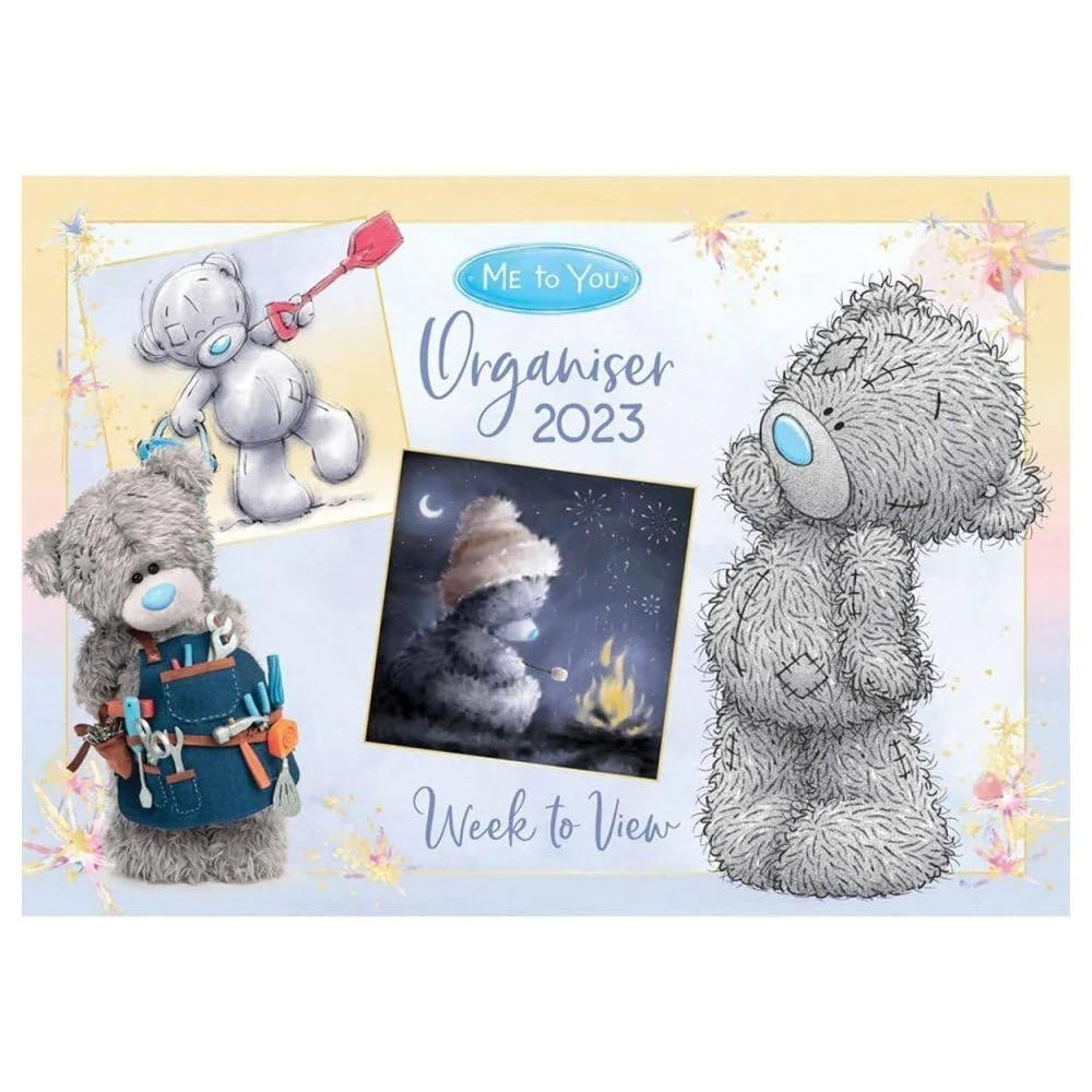 Me To You Bear 2023 A4 Week to View Family Organiser