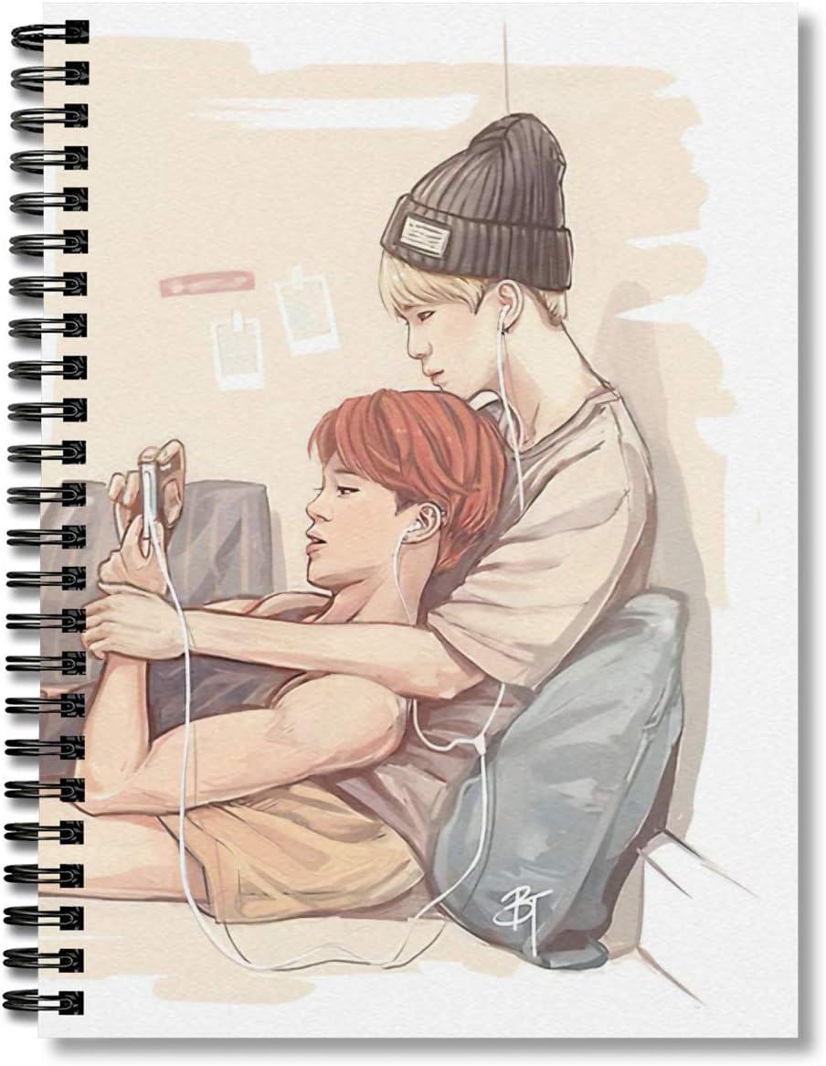 Spiral Notebook Yoonmin Composition Notebooks Journal With Premium Thick Fishing Log Paper