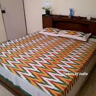 Bedspread queen, Cotton Bedcover, Bed Coverlet, FREE SHIPPING