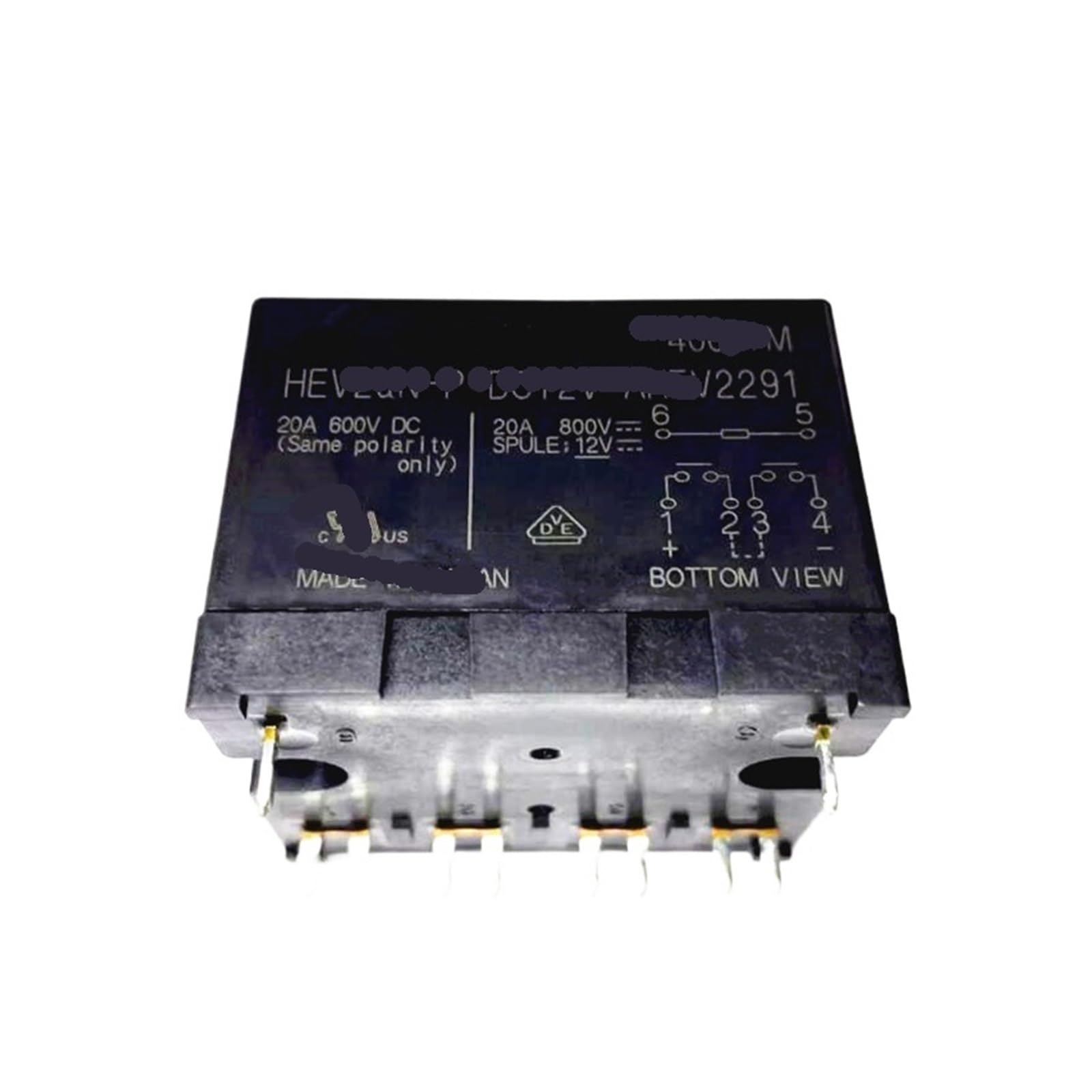 Relais HEV2aN-P-DC12V pour circuits imprimés miniatures - 2