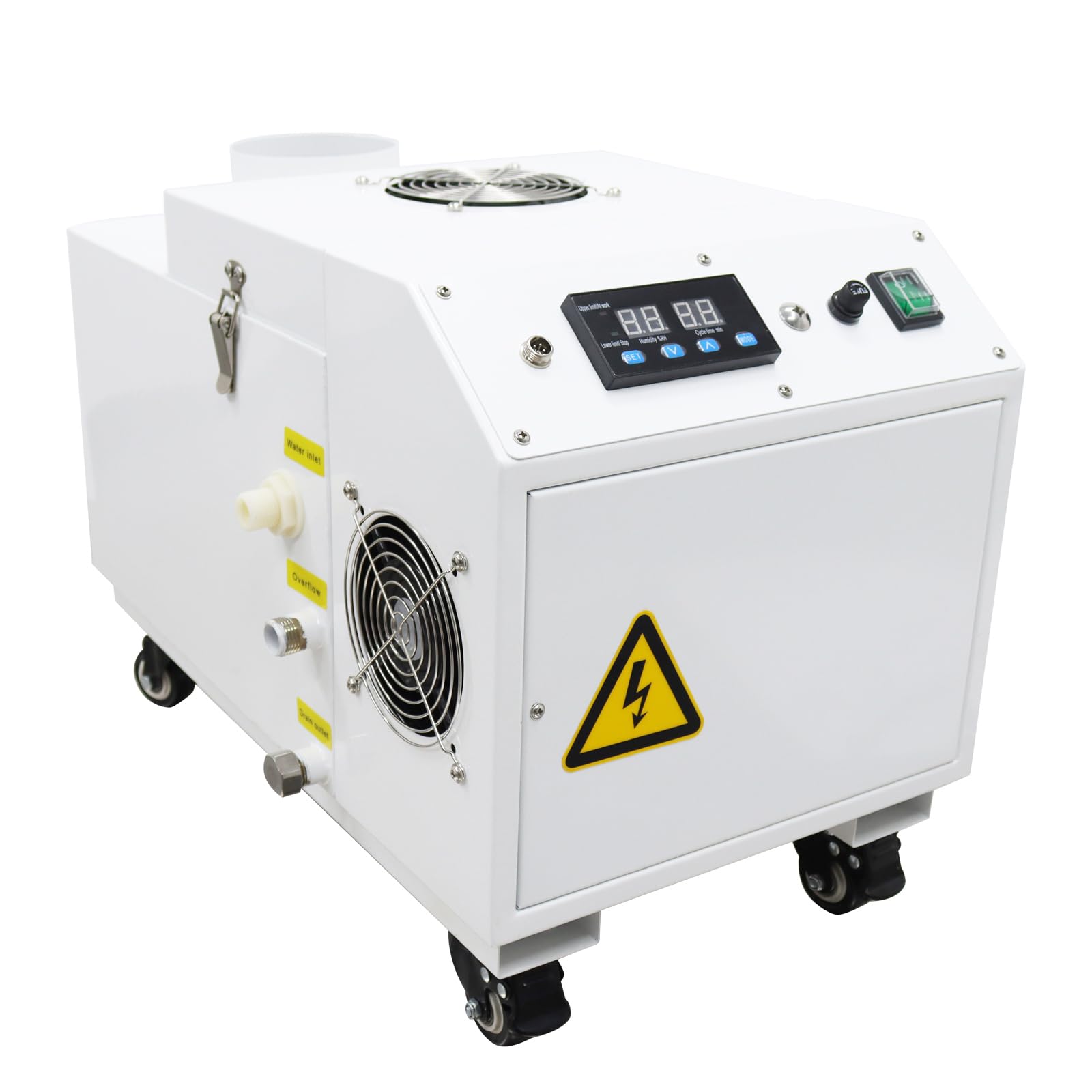 Commercial Ultrasonic Humidifier 2KG H Industrial Cool Mist Humidifier Air Cooler Sprayer for Large Room Agriculture Greenhouse Flowers