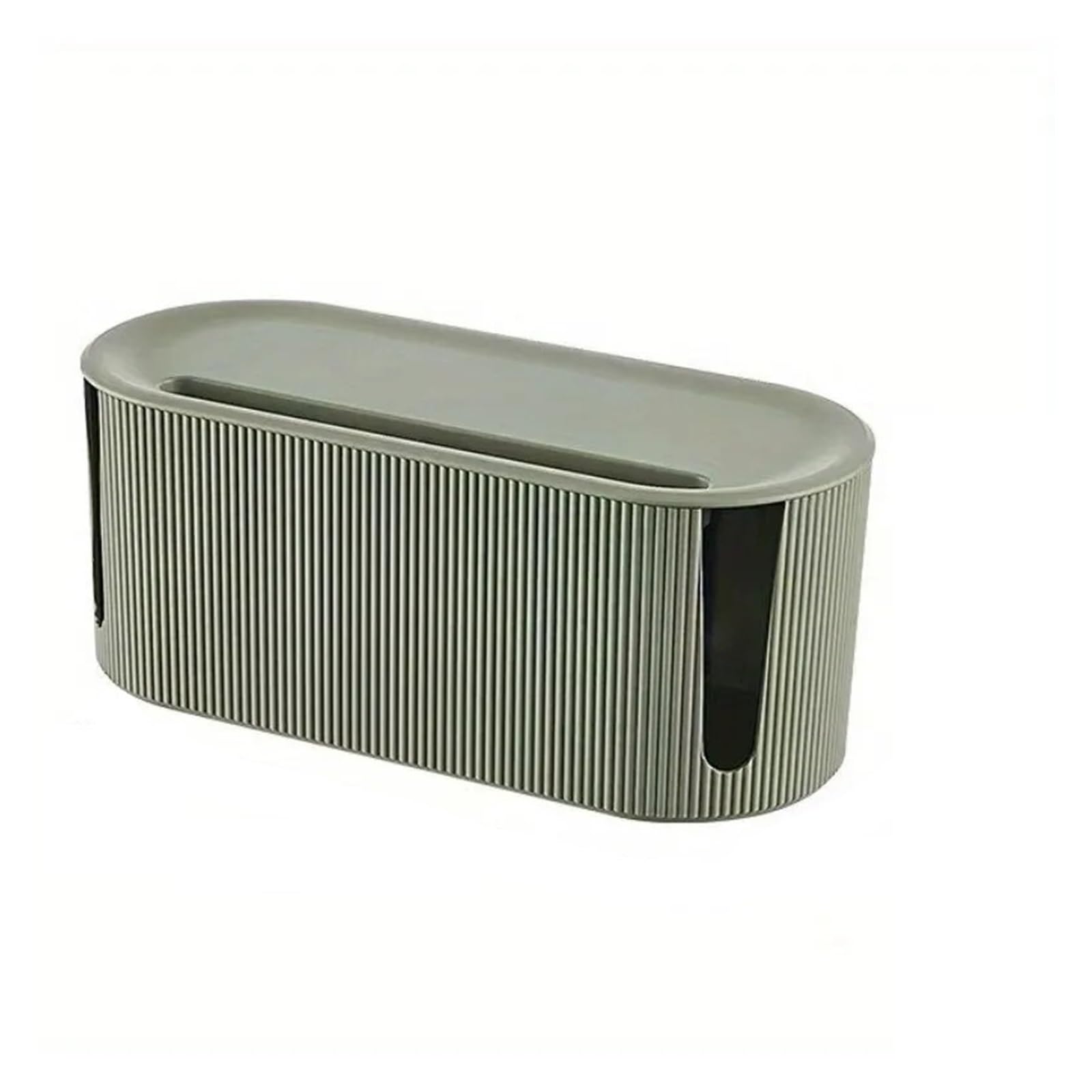 HIZON Caja organizadora de gestión de Cables for regletas y Cables for Tiras de alimentación TV, Caja Oculta for Cables de Ordenador(G1059C White)