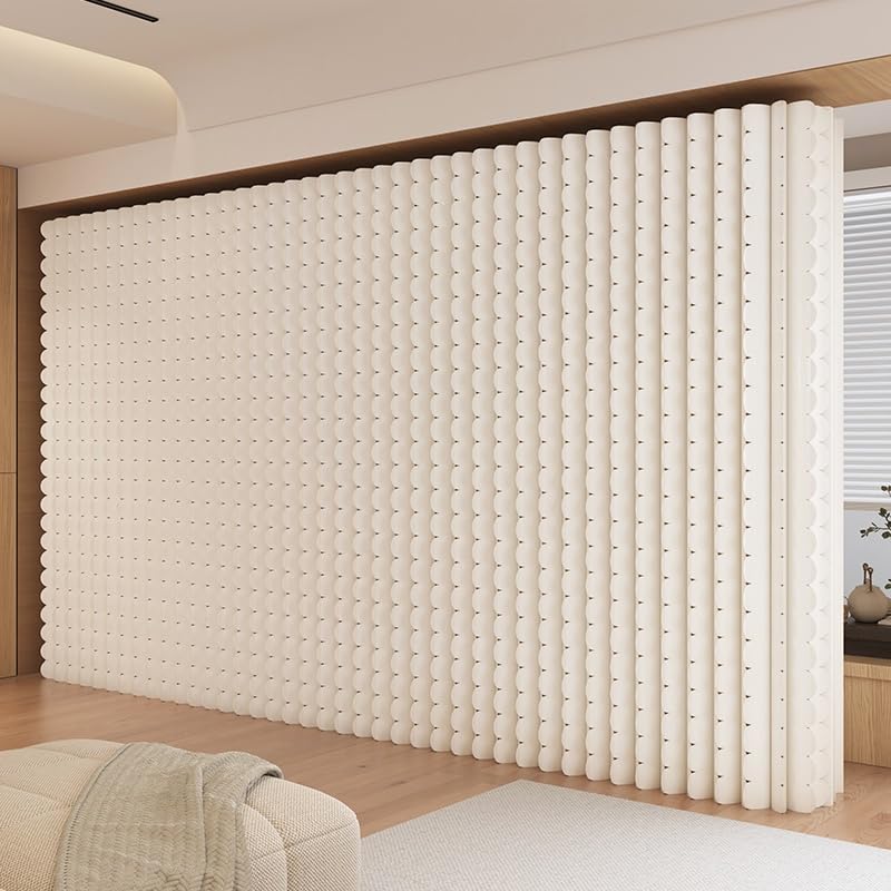 Separadores de habitación de papel plegables, panel de pantalla independiente, pared de división portátil para separación de espacios, decoración del hogar, oficina, dormitorio, hotel