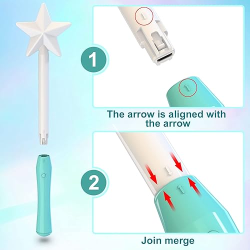 Miniatura 56 de ATHLERIA - Esfera mágica de orbe voladora con luces, accesorio para Navidad, cumpleaños, para niños y adolescentes de 6 a 10 años o más, para Verde