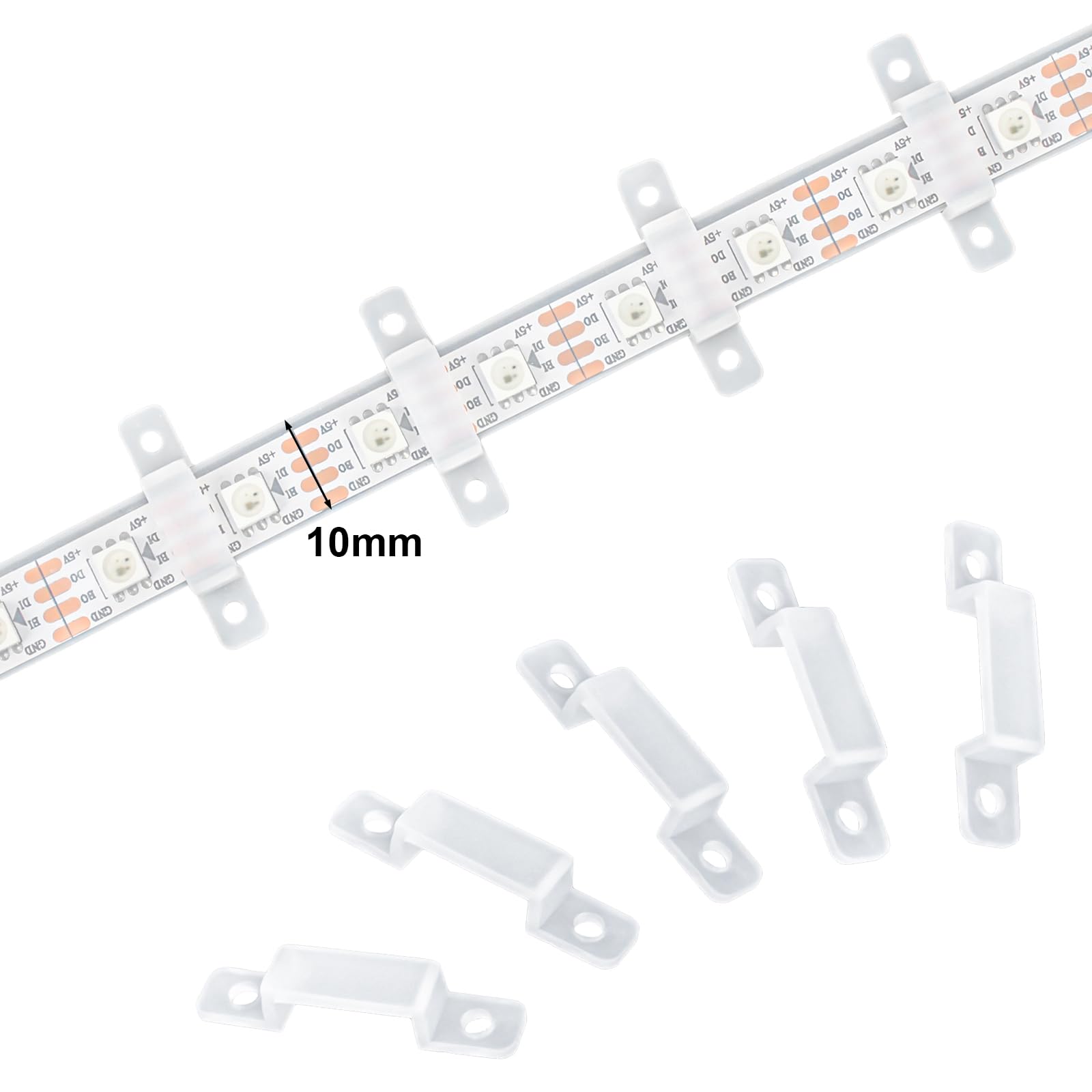 Supporto Per Tubo LED Da 1500 Mm (1 Connessione Laterale) • Italia - Foto 7