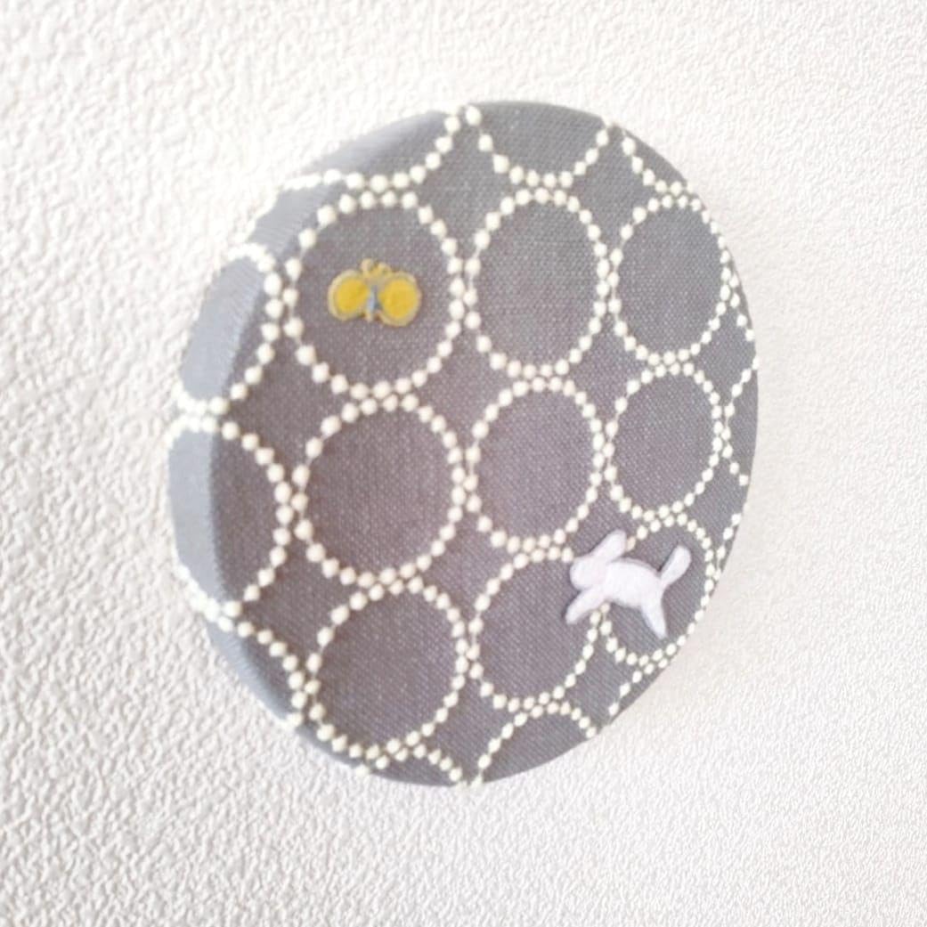 ファブリックパネル ミナペルホネン 丸型 タンバリン 壁掛け 壁飾り