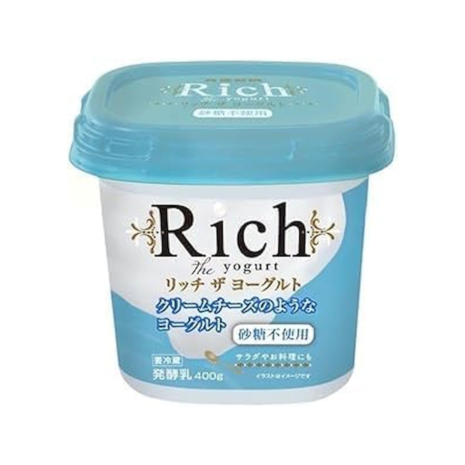 Amazon.co.jp: 共進牧場 リッチ ザ ヨーグルト 砂糖不使用 冷蔵 400g×1