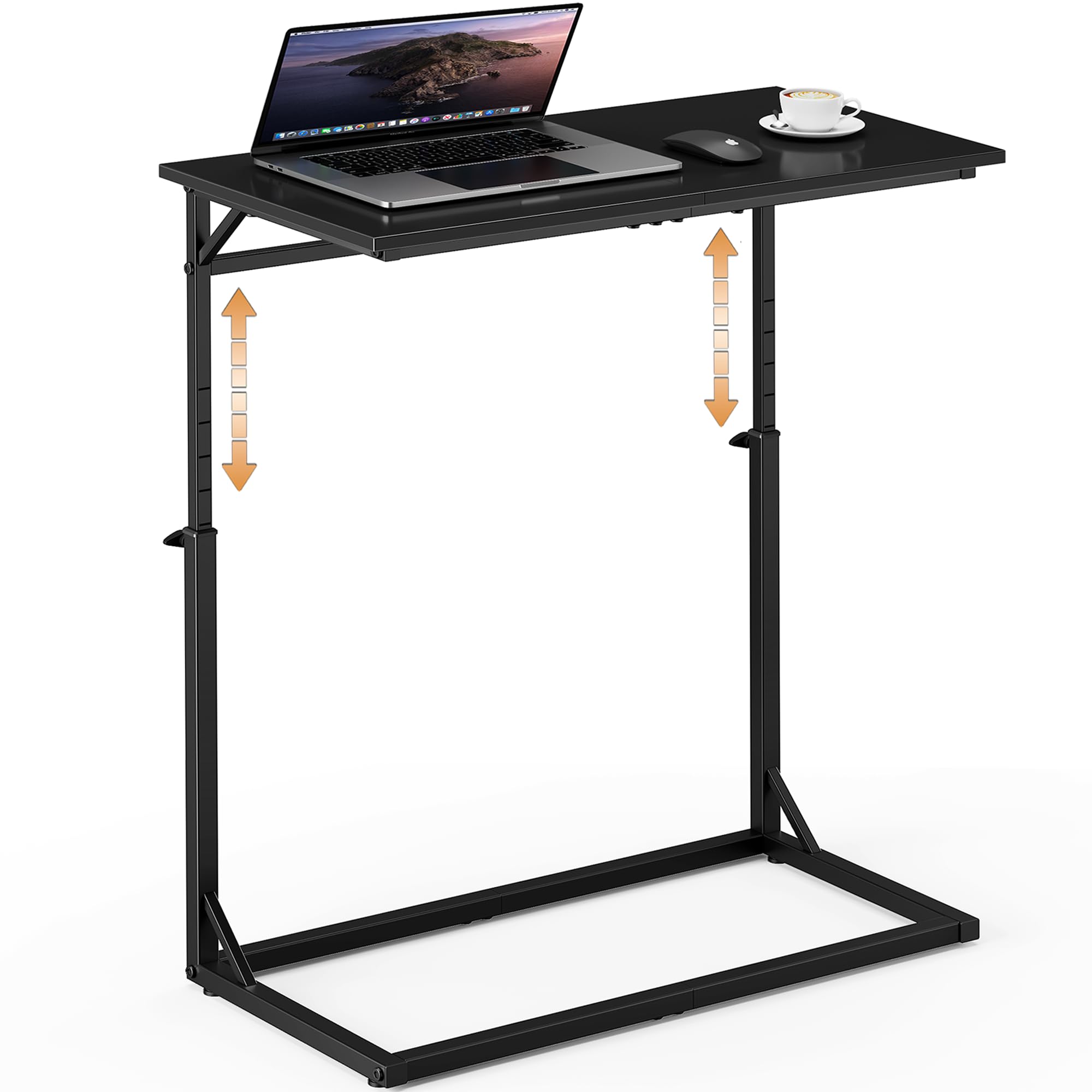 Amazon.com: Vagusicc C Shaped End Table, 33