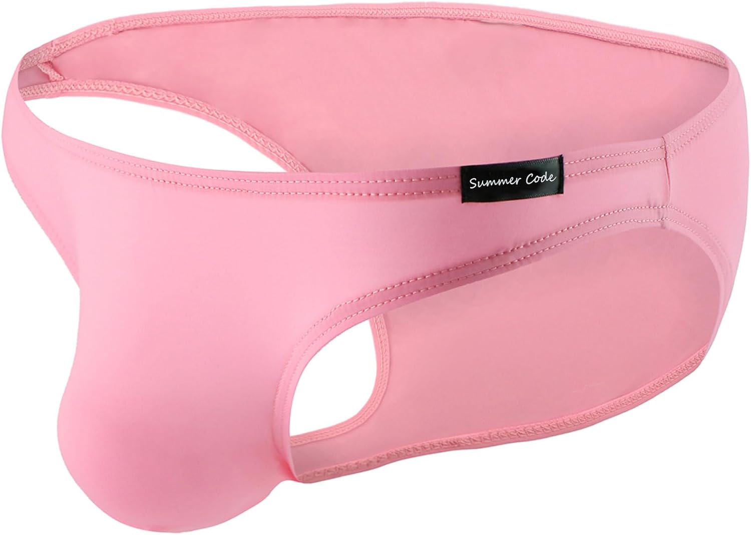 Summer Code Mens Basic Bikini Briefs Pack Low Rise Ice Silk Underwear - Image 5