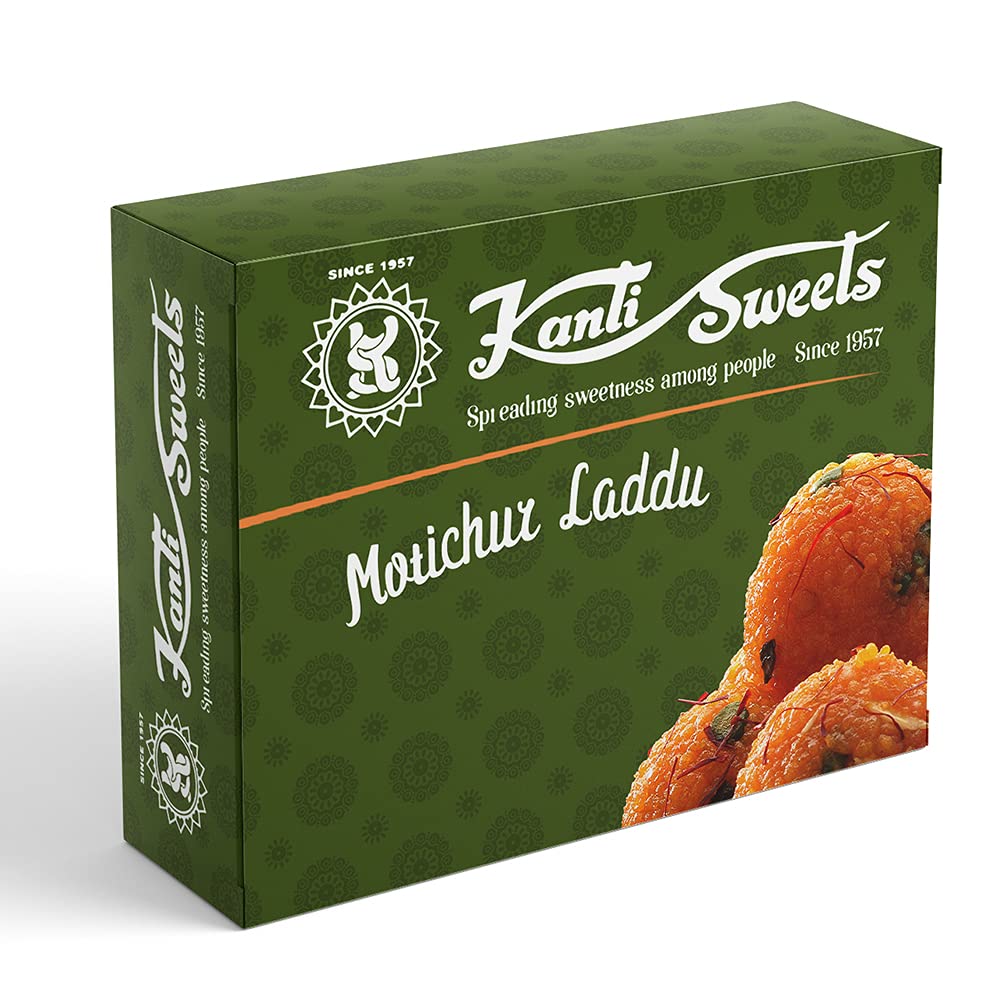 Kanti Sweets Motichoor Laddu, Made With Gram Flour, Sugar And Dry Nuts - 1 kg (Pack Of 1) (B09CLB8VB7) Amazon Price History, Amazon Price Tracker