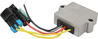 Outboard Voltage Regulator， 893640T01，Voltage Regulator 5 Wires Aluminium Alloy Replacement for Mariner Outboard 4 Stroke 30 40 50 60 Hp Engines Boat/Yacht Series