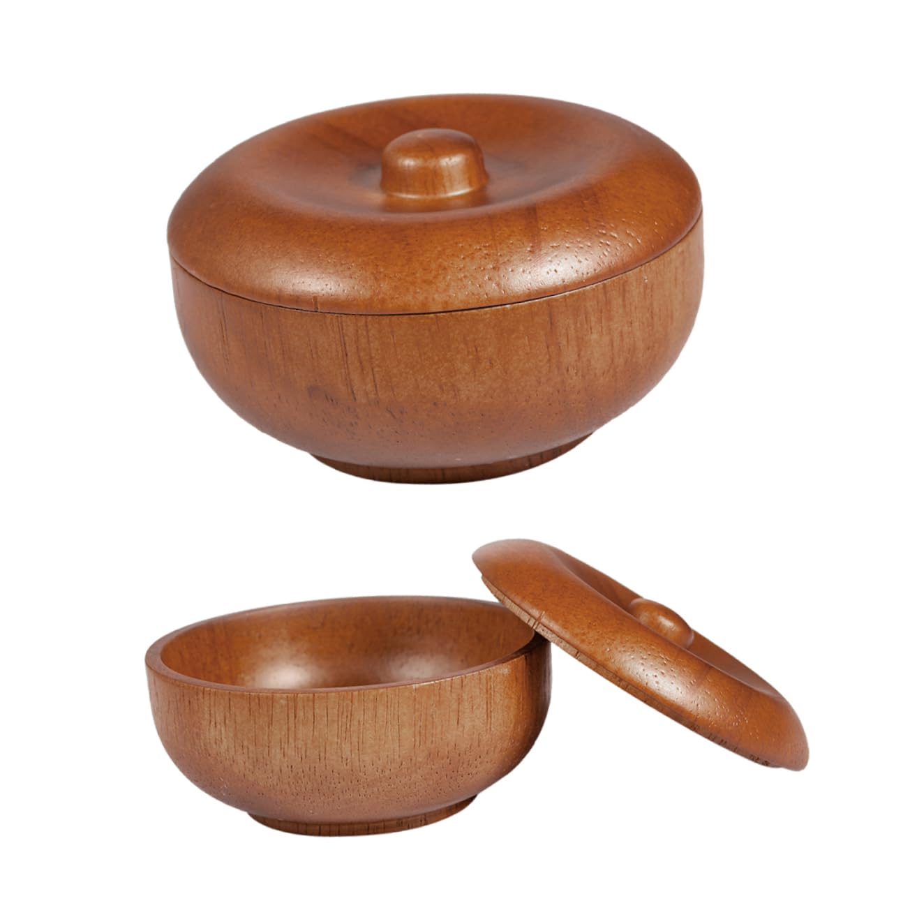 FOMIYES 3-teiliges Bartbürsten-rasierschalen-set Für Herren Mit Deckel Für Rasiercremeseife Für Den Barbershop